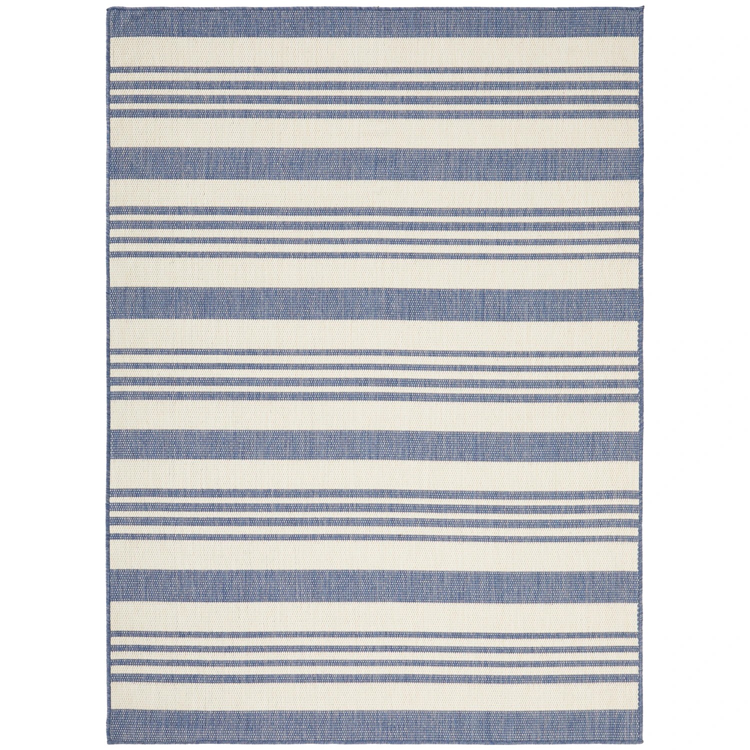 1 Common Ground Rugs Portman Alvi Outdoor 330x240cm - Extra Large Pet Friendly Floor Rug - Blue, 1 of 7