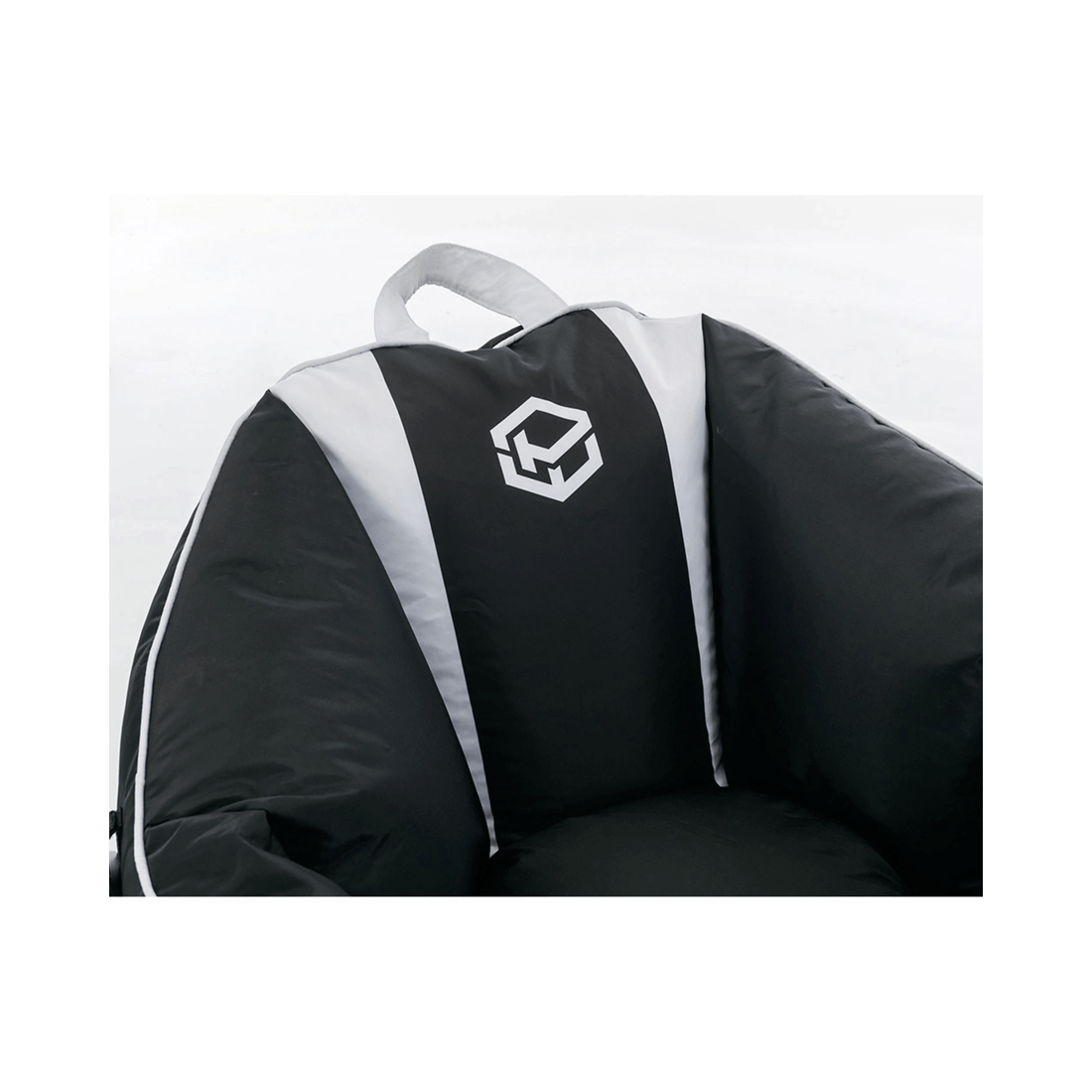 7 Powerwave PUFF Gaming Bean Bag Chair - White, 7 of 7