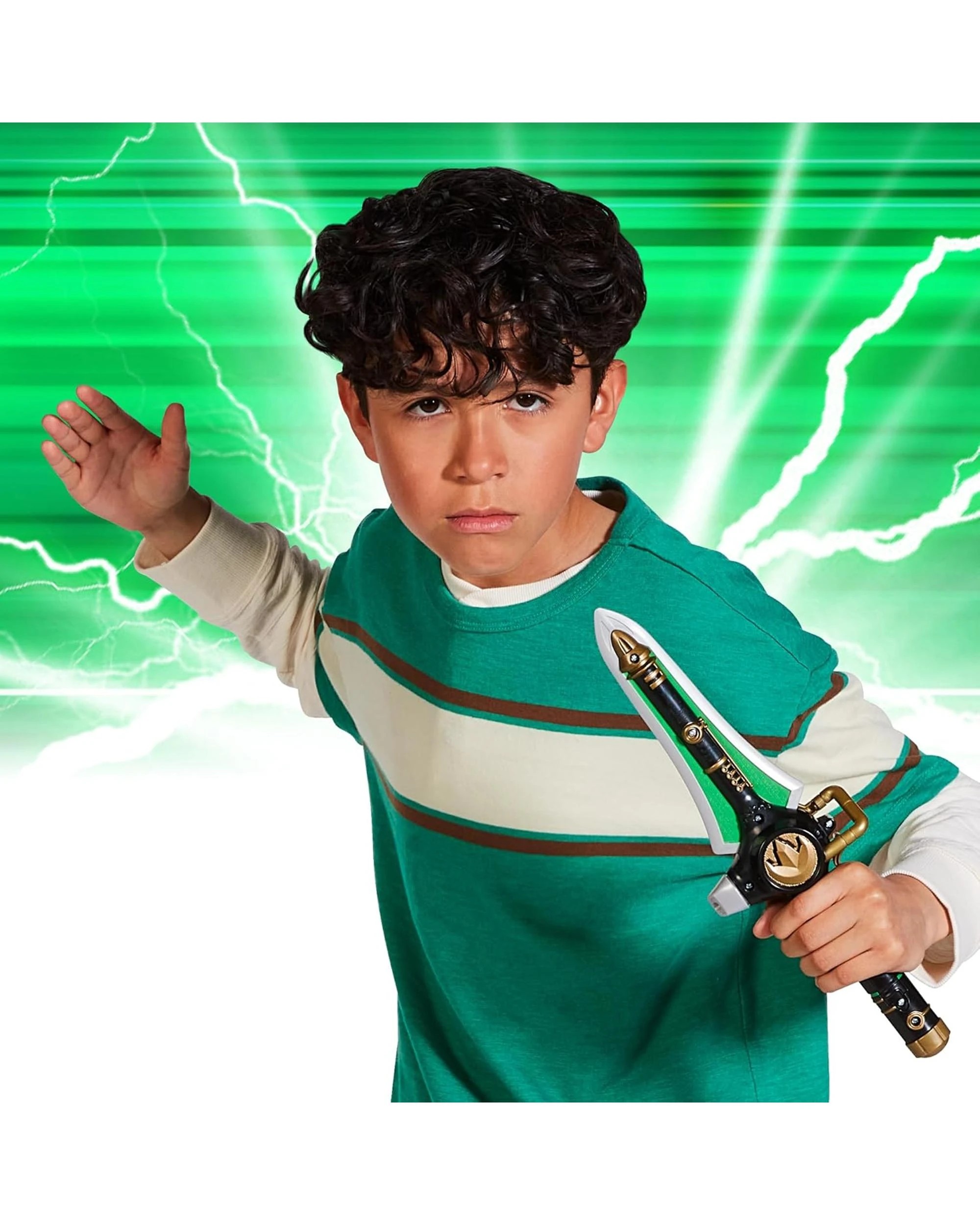 6 Power Rangers Re-Ignition Role Play Dragon Dagger with Dragonzord Power Coin, 6 of 7