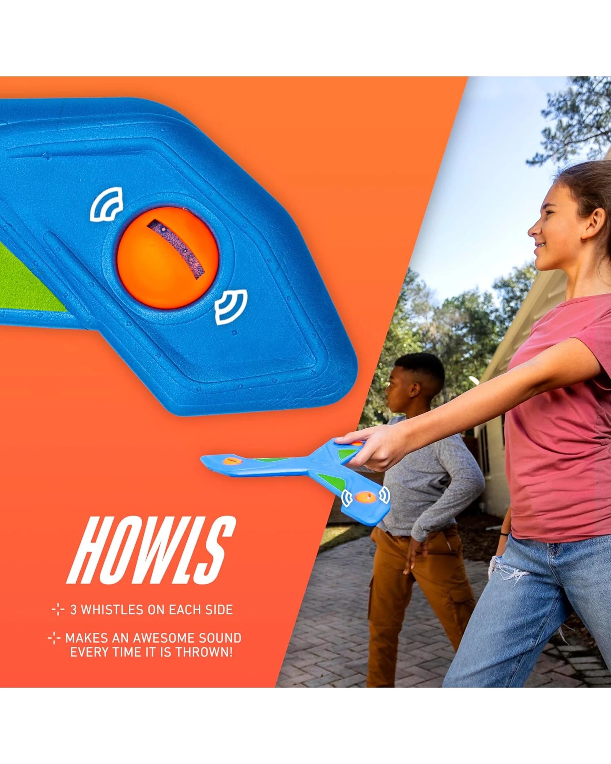 3 Nerf Slingerang Foam Boomerang, 3 of 6