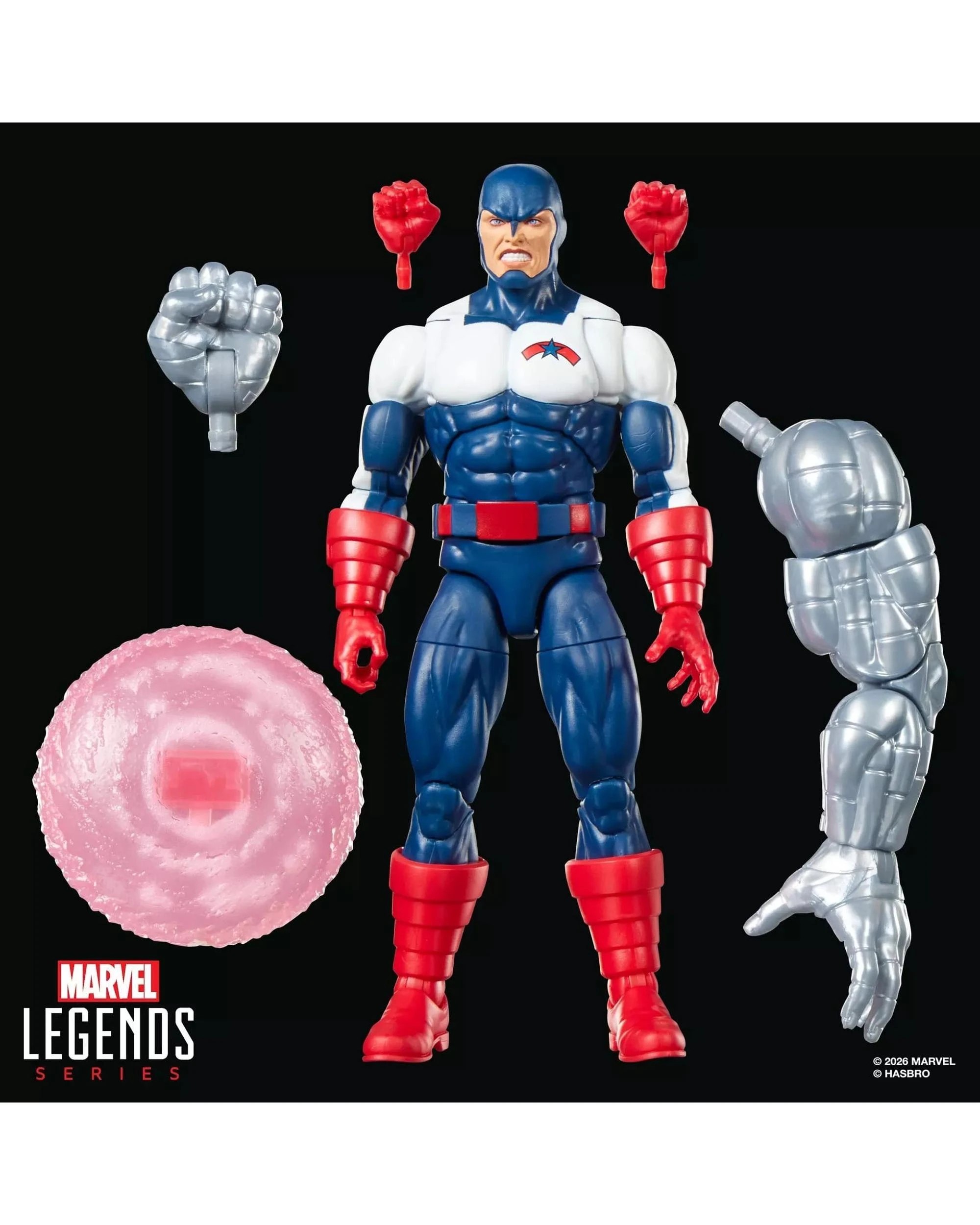 7 Marvel Legends Series U.S. Agent - Force Works, 7 of 7