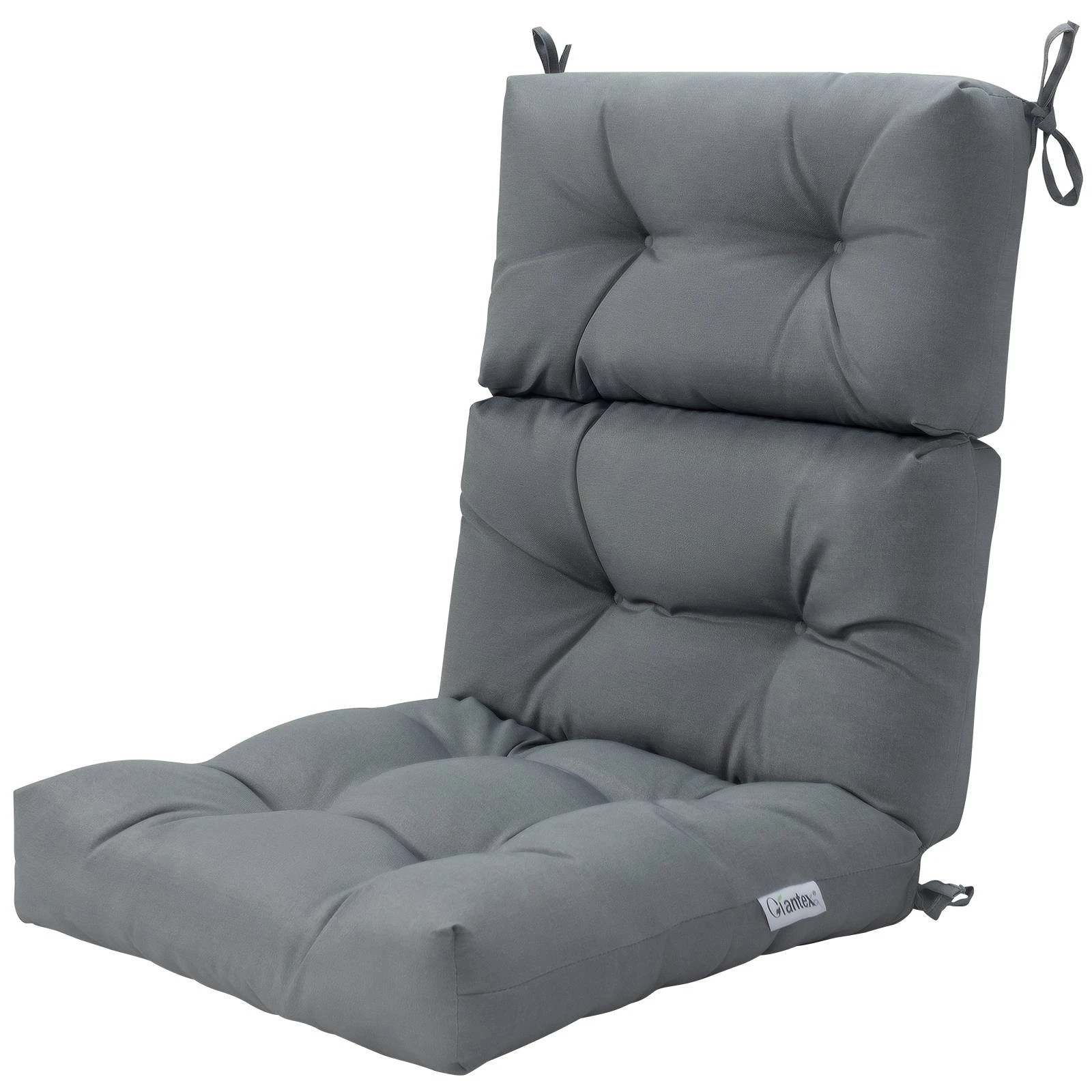 1 Costway High Back Chair Cushion Patio Chair Seat Pads, 1 of 3