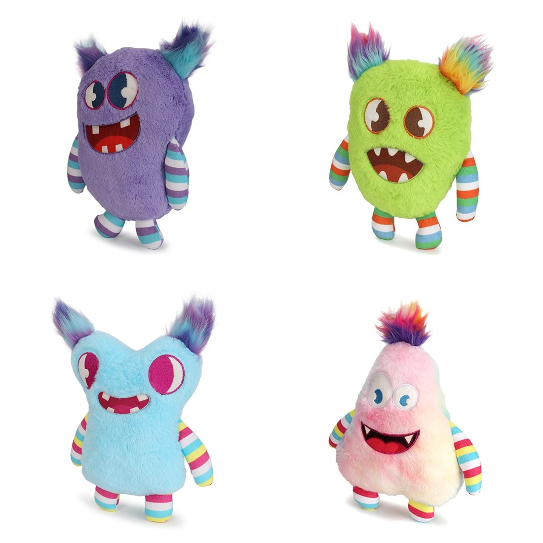 2 Pet Toy Plush Banded Monster - Assorted, 2 of 10