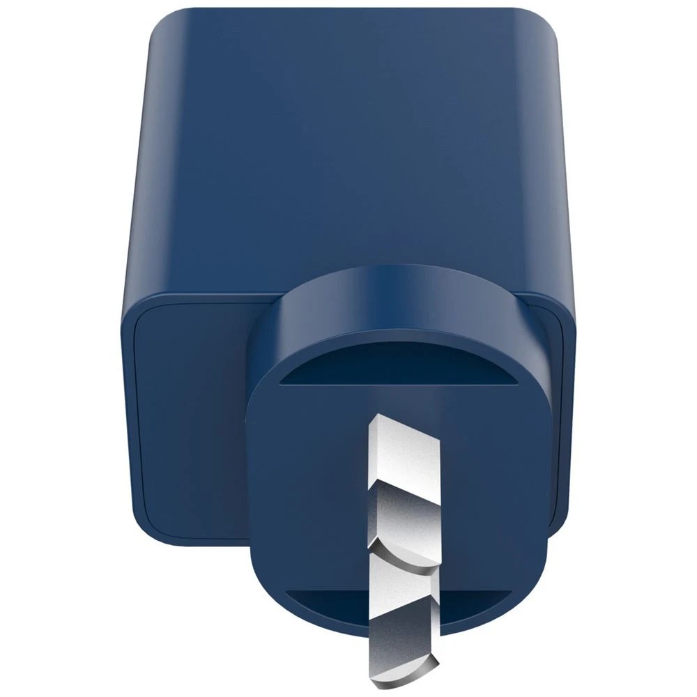 5 Otto USB-A and USB-C GAN Wall Charger Blue, 5 of 8