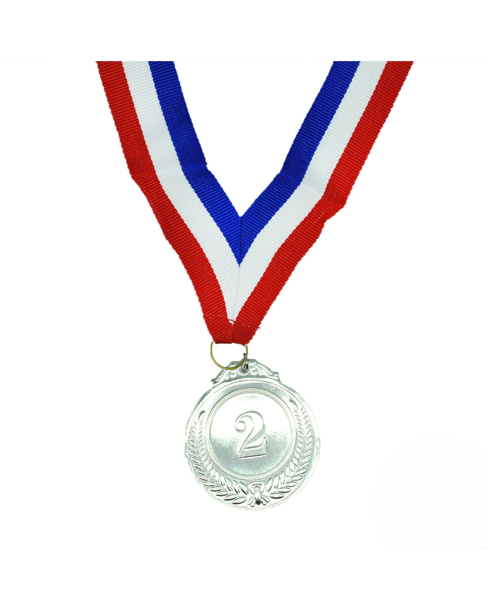 3 BR Costumes Metal Winner Medals with 46cm Ribbon for Sports Day, 3 of 3