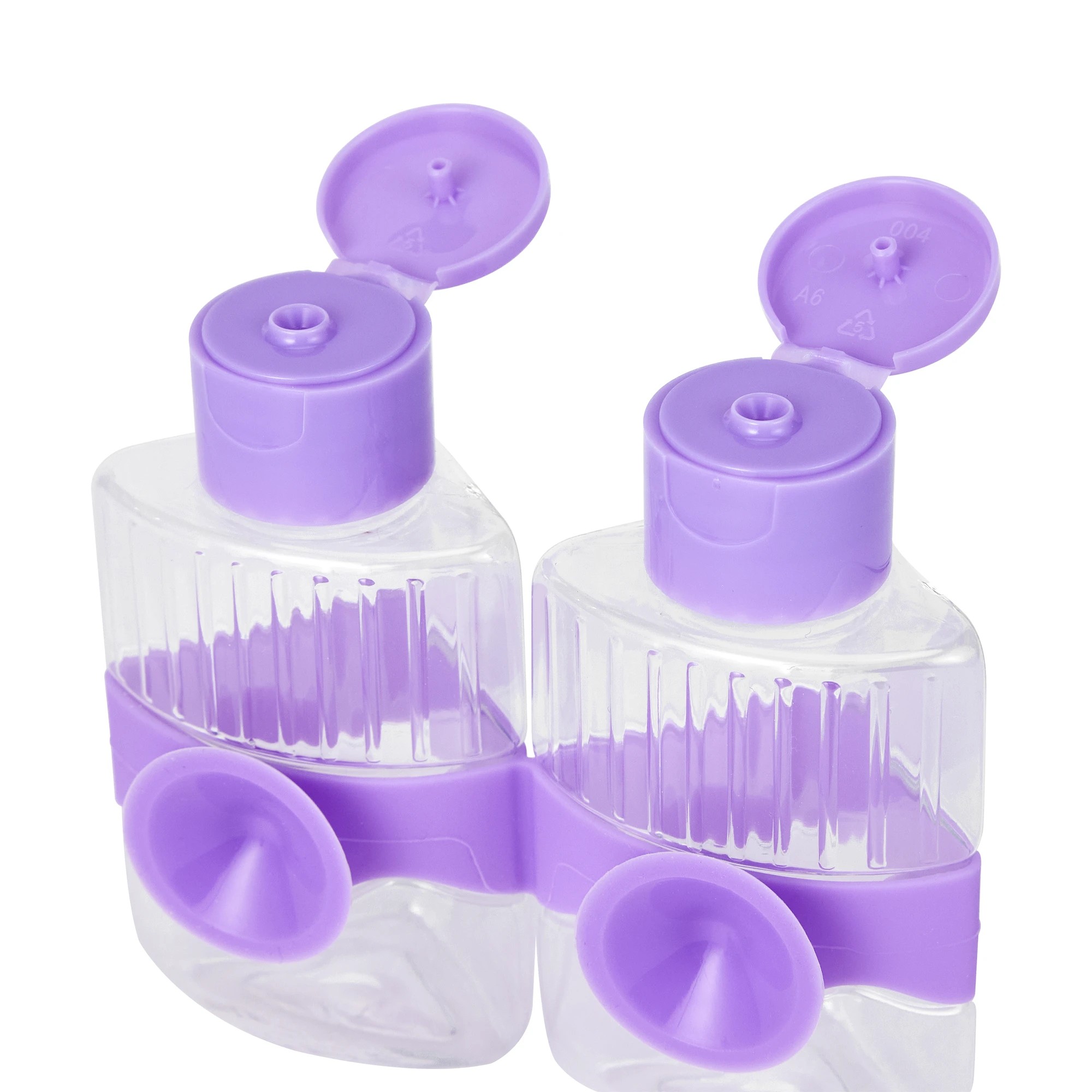3 OXX Travel 4 Pack Travel Bottles, 3 of 4
