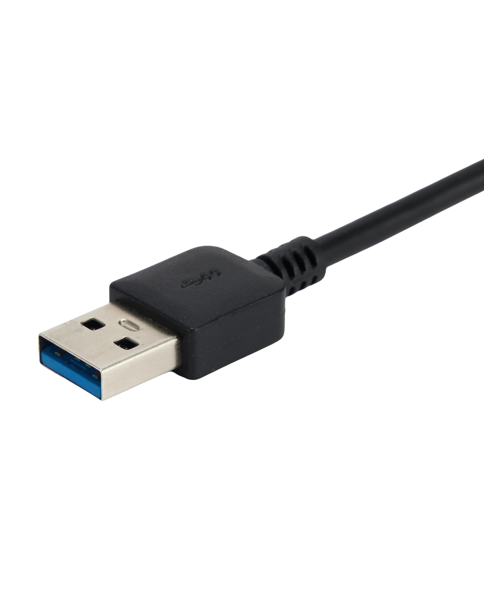 4 4 Port USB 3.0 Hub - Black, 4 of 5