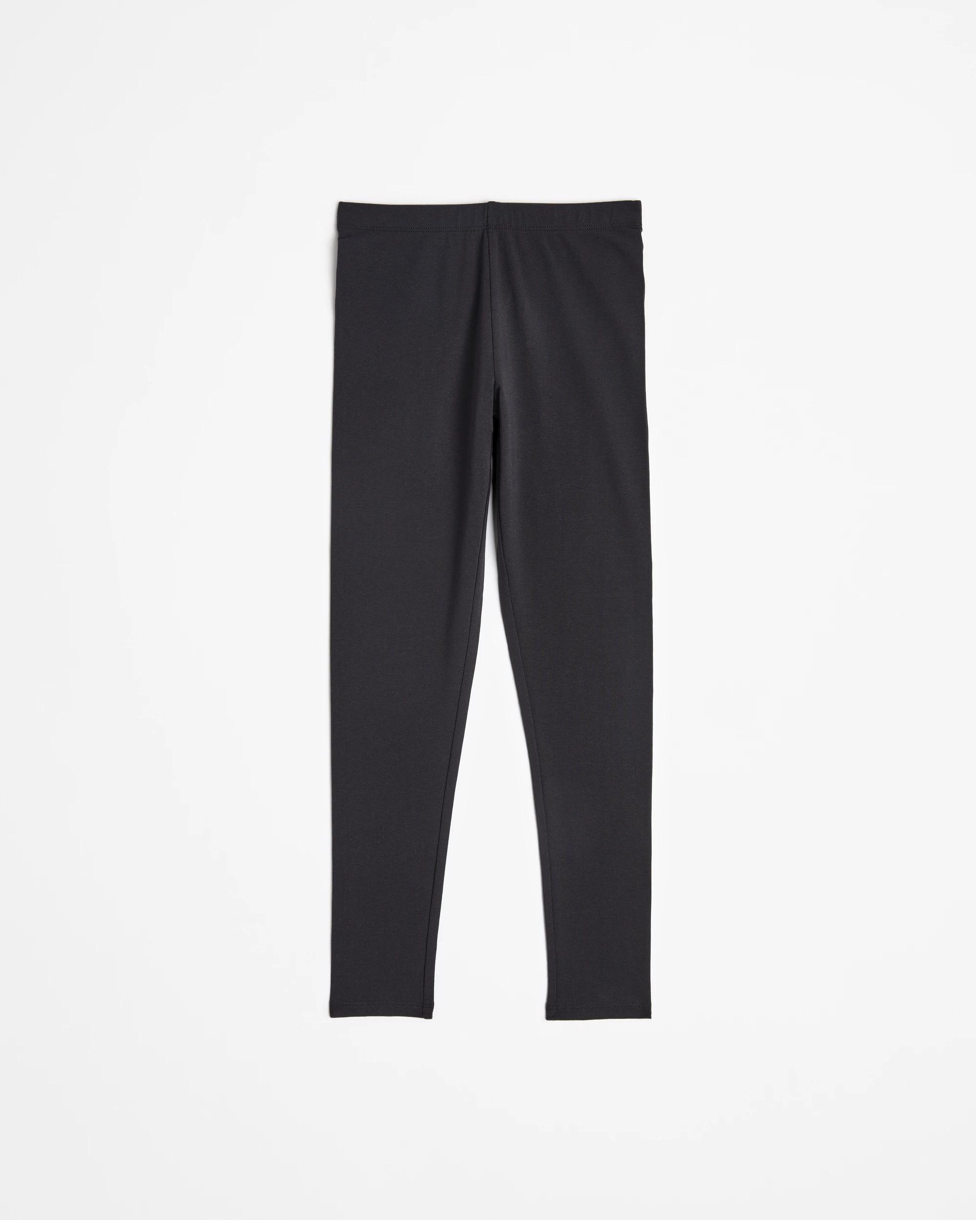 1 Target Australian Cotton Basic Leggings BLACK, 1 of 3