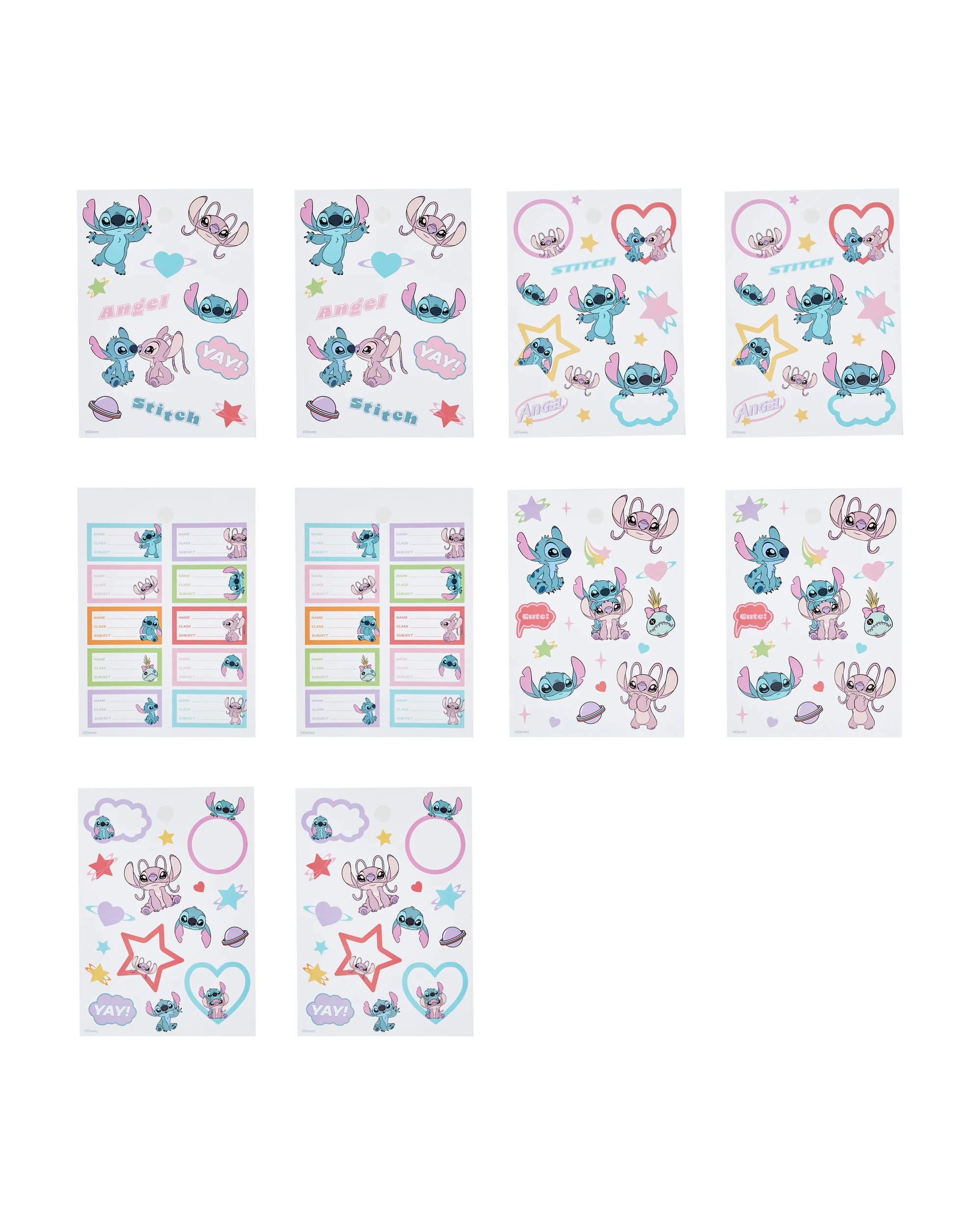 2 Disney Stitch Sticker Pack, 2 of 3