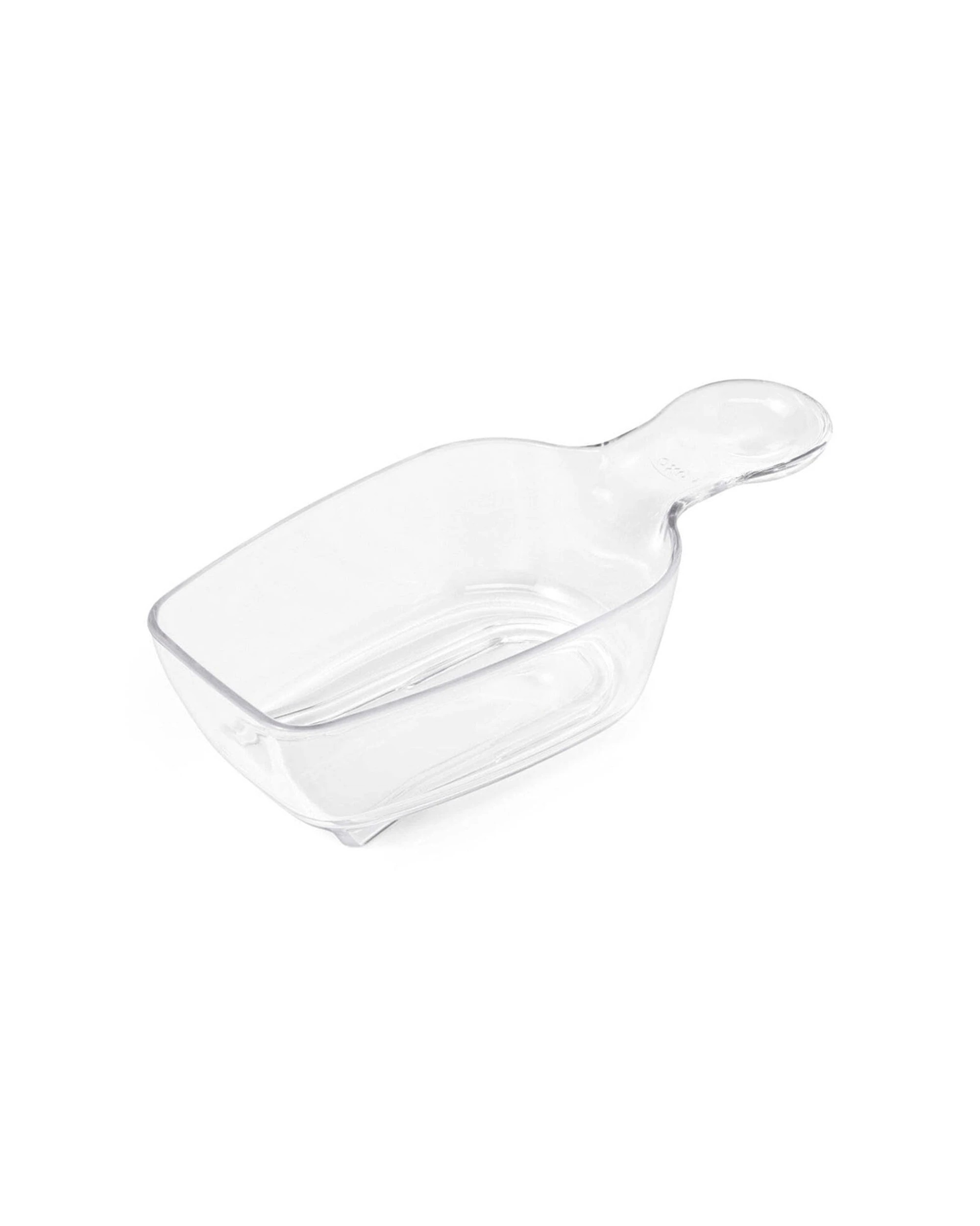 1 Oxo 120ml Pop Scooper Measuring Scoop - Fits Pop Containers. Dishwasher Safe - Clear, 1 of 3