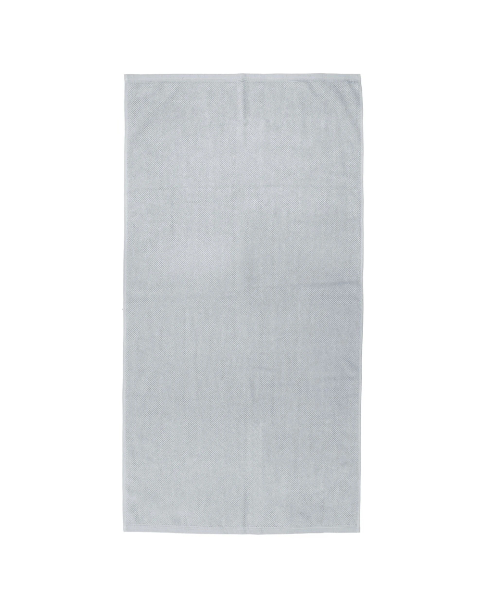 4 Bambury Angove 600gsm Soft Absorbent Cotton Bath Towel Textured - Grey, 4 of 4