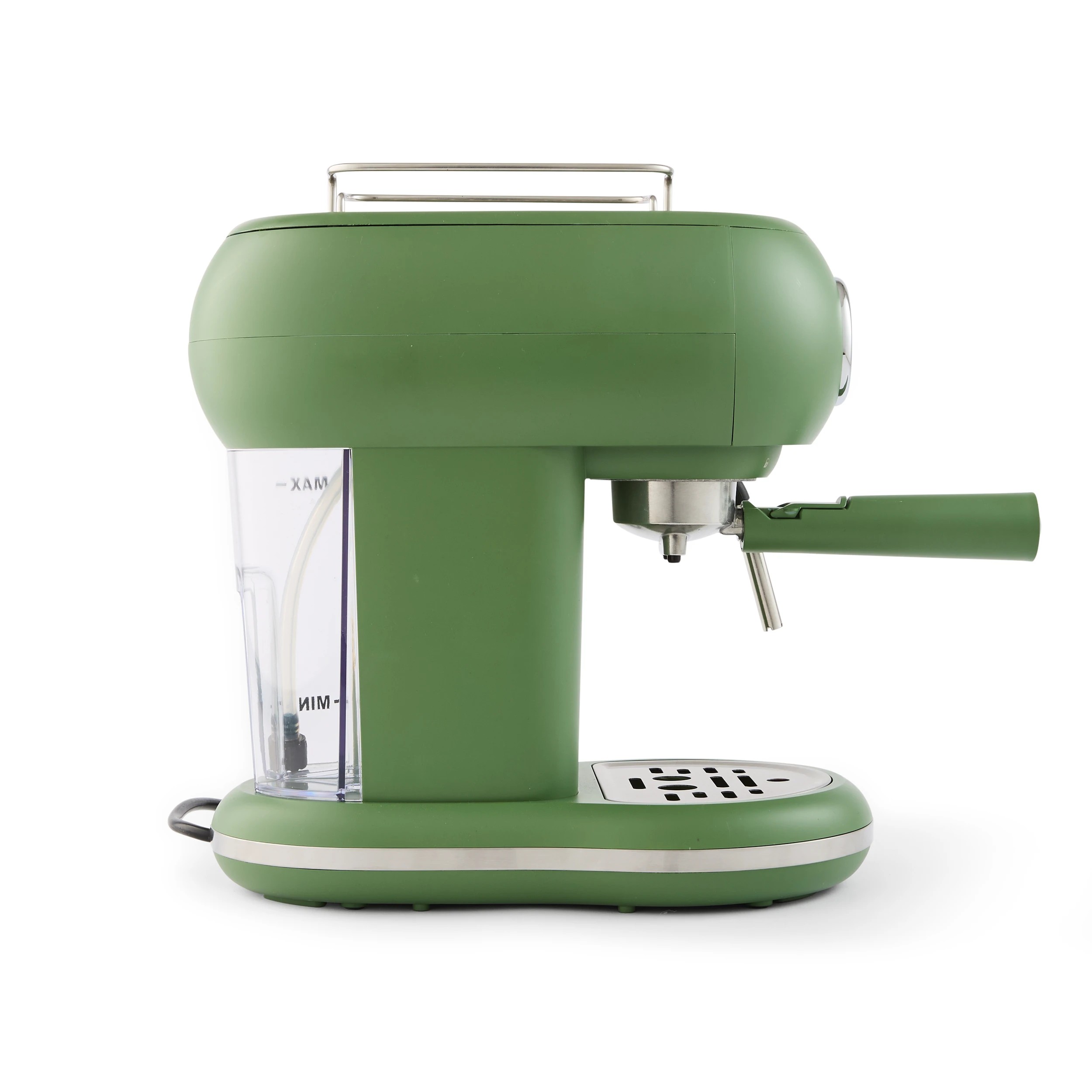 6 Retro Espresso Coffee Machine - Green, 6 of 8