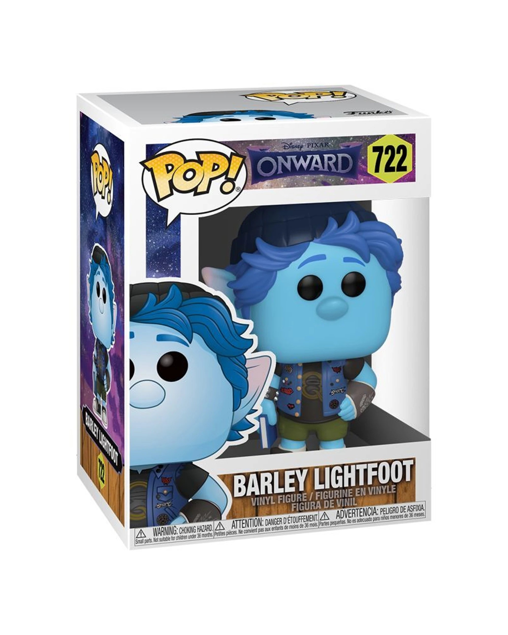 3 Pop Onward - Barley Lightfoot Pop Vinyl Figure Action Figure Collectible - Multi, 3 of 3