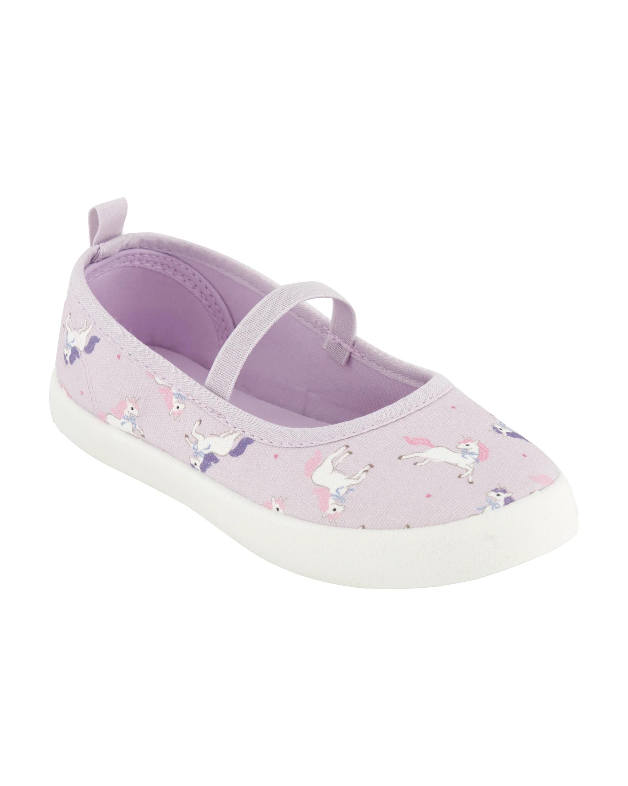 1 Junior Print Canvas Shoes Unicorn, 1 of 5