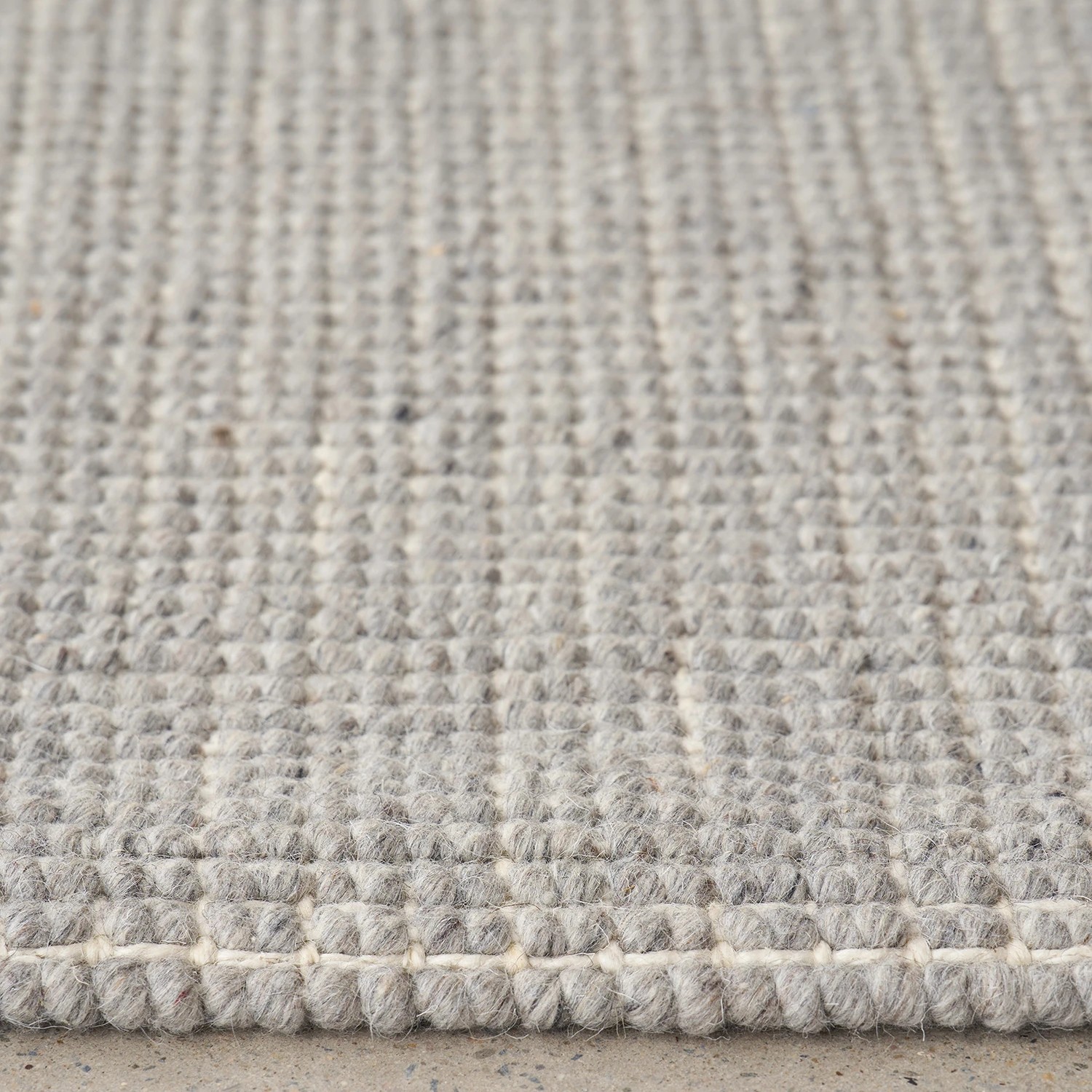 4 Common Ground Rugs Cadence Parker 320x230cm - Extra Large Hand Loomed Wool & Jute Floor Rug - Grey, 4 of 7