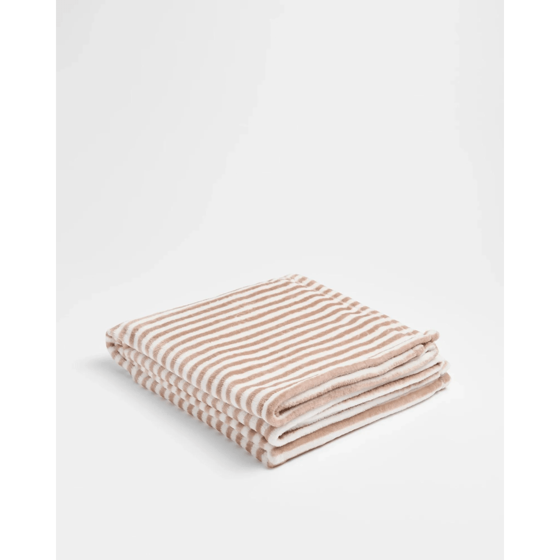 1 Target Ivy Super Soft Stripe Throw - Natural, 1 of 3