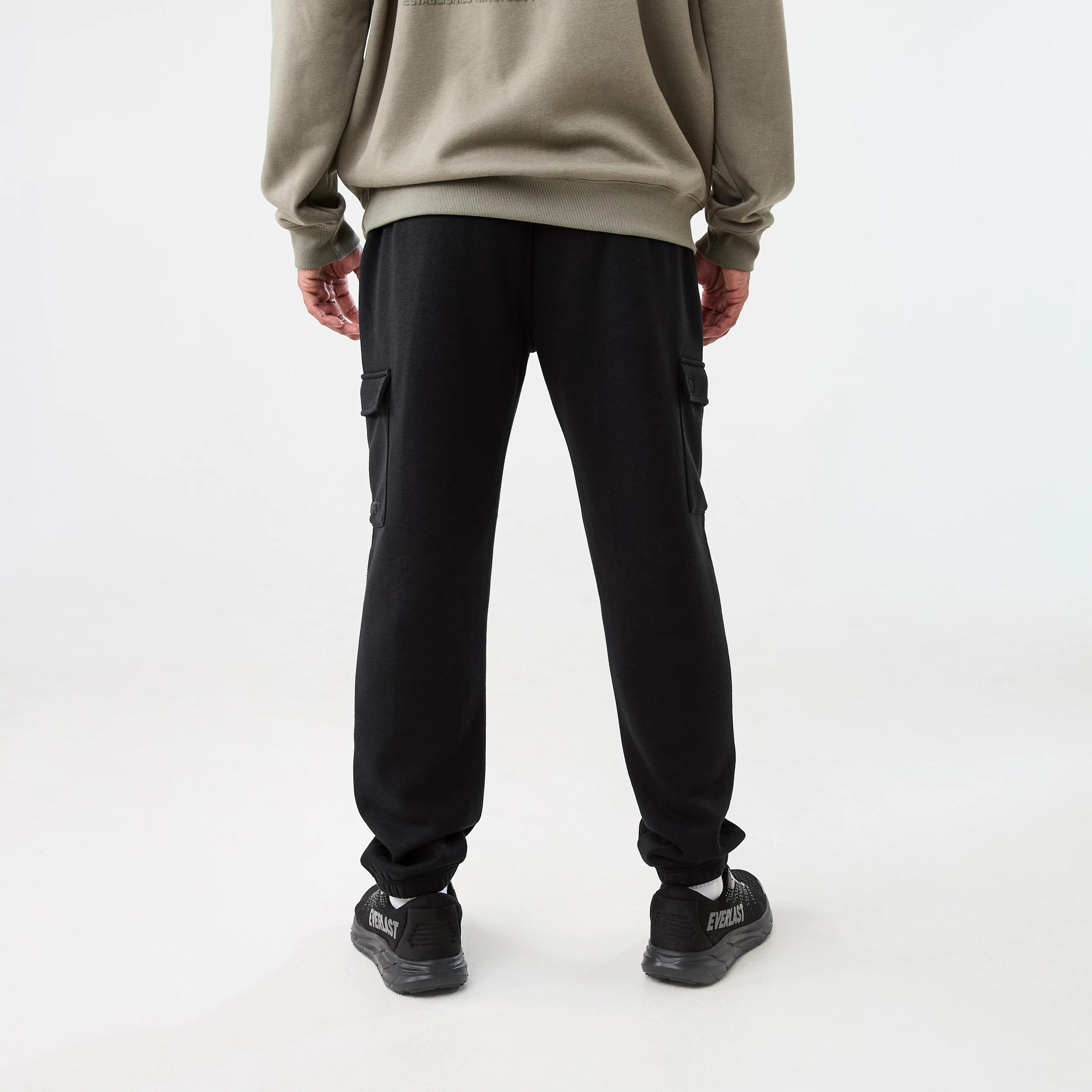 3 Everlast Mens Cargo Trackpants EVERLAST BLACK, 3 of 7