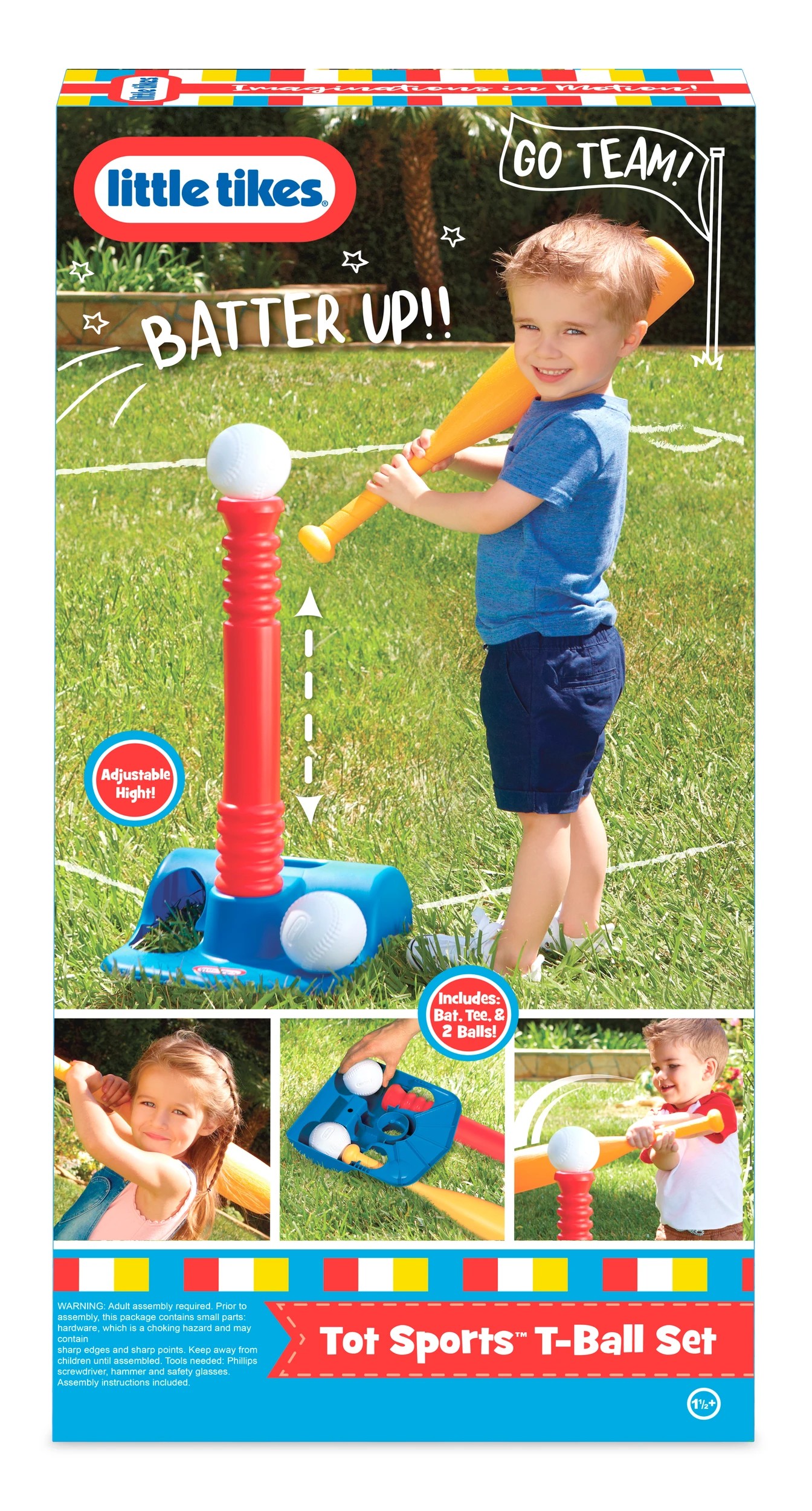 4 Little Tikes TotSports T-Ball Set - Multi, 4 of 5