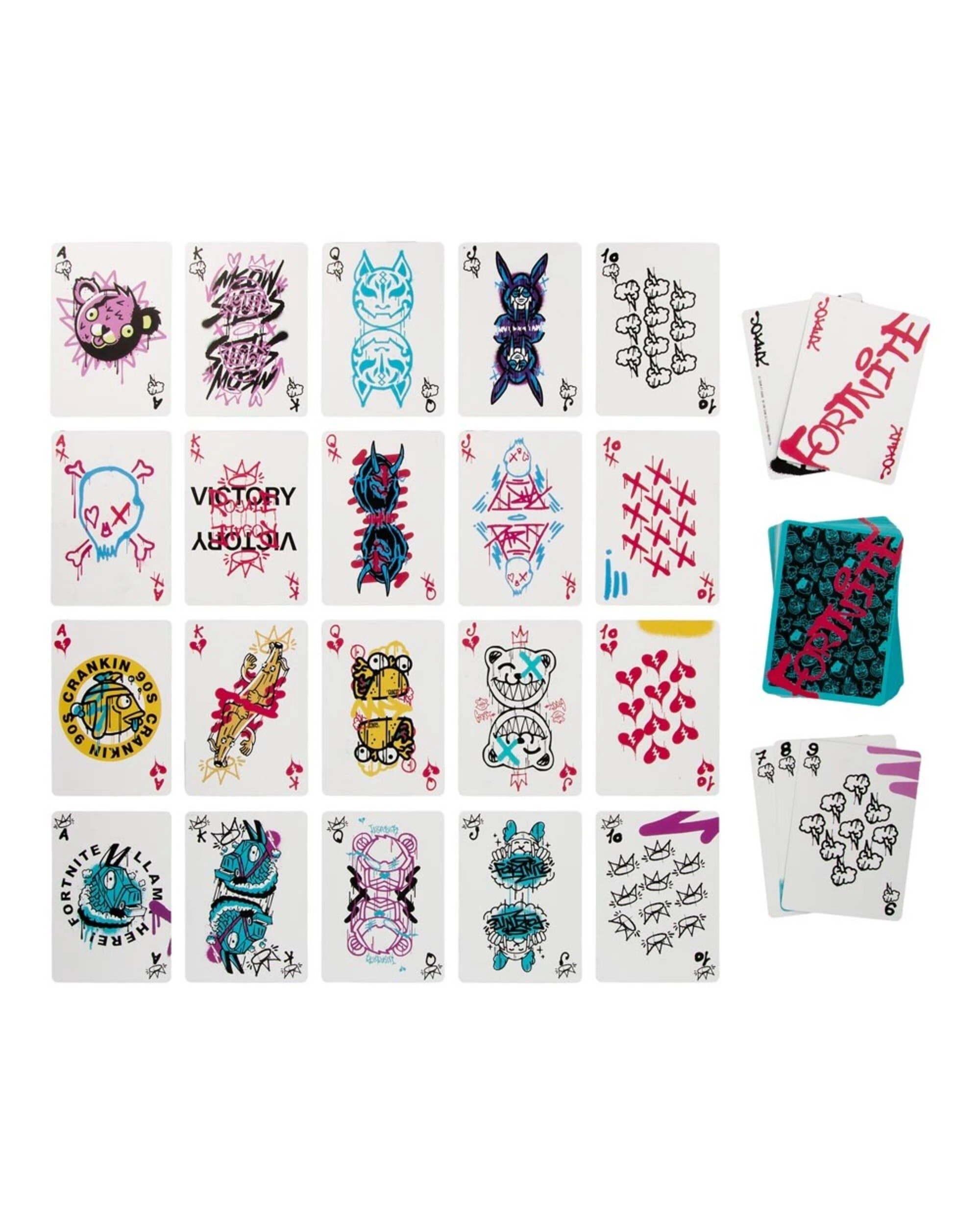 4 Fortnite Playing Cards with Tin, 4 of 5