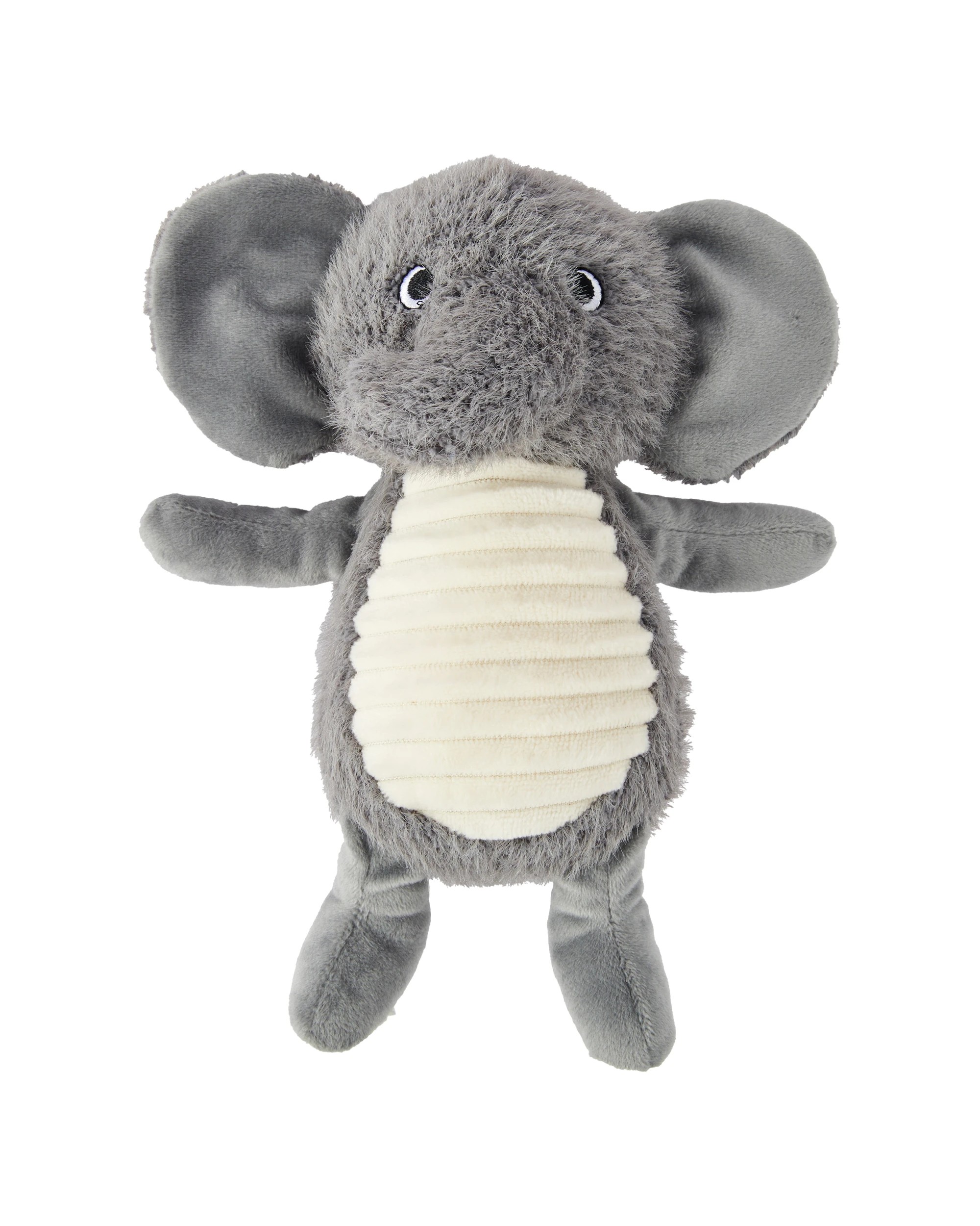 2 Pet Toy Super Soft Plush - Elephant, 2 of 4