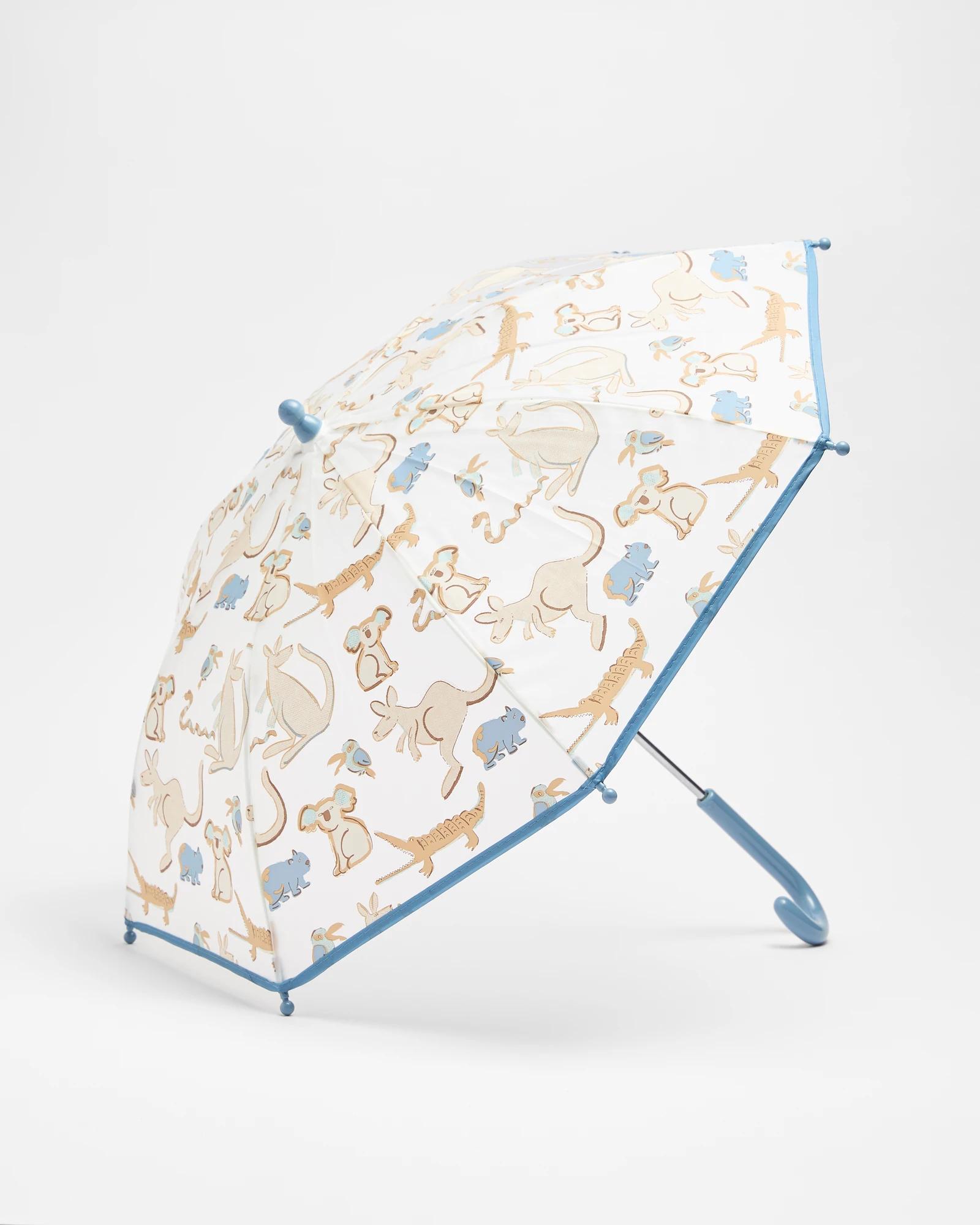 1 Target Kids Print Umbrella NATIVE ANIMALS, 1 of 3
