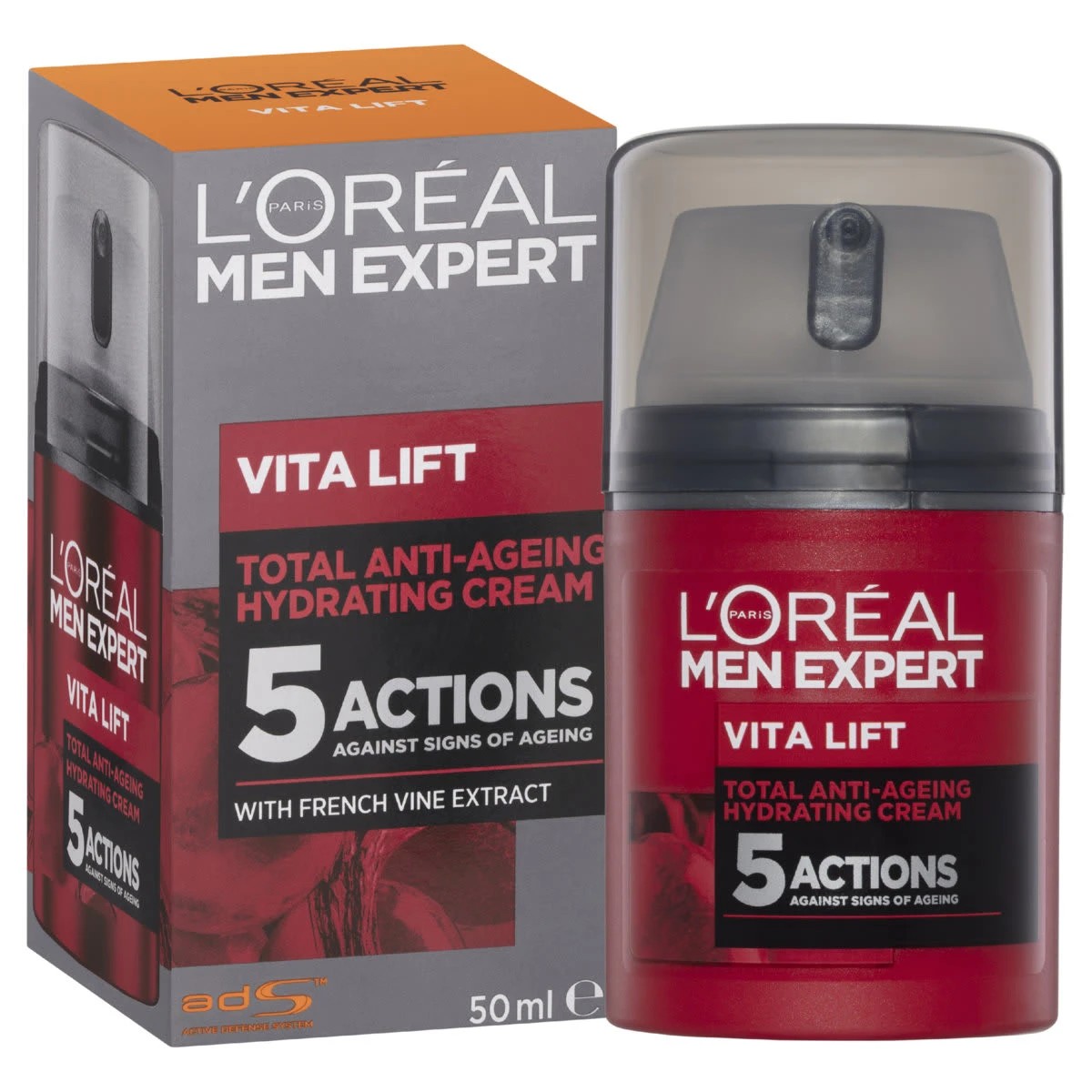 7 L'Oreal Paris Men Expert Vita Lift 5 Moisturiser 50ml - French Vine Extract, 7 of 8