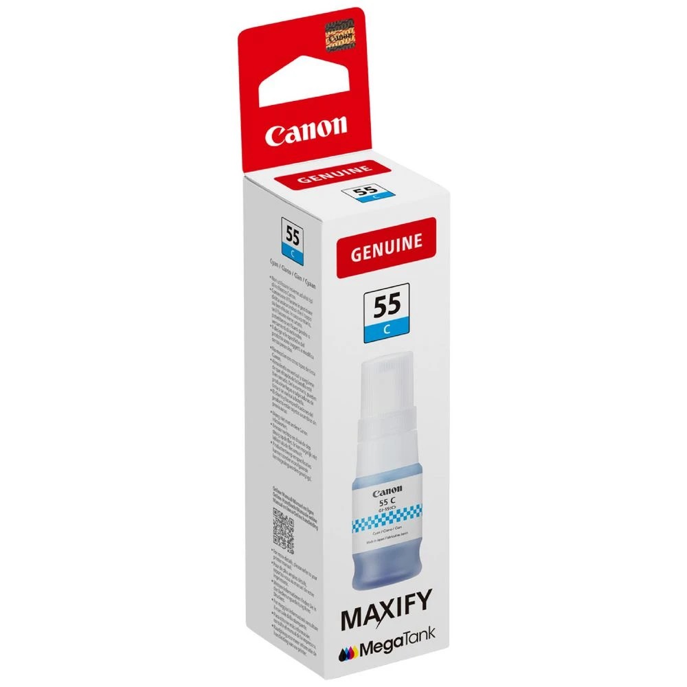 3 Canon GI-55 Ink Bottle Cyan, 3 of 3