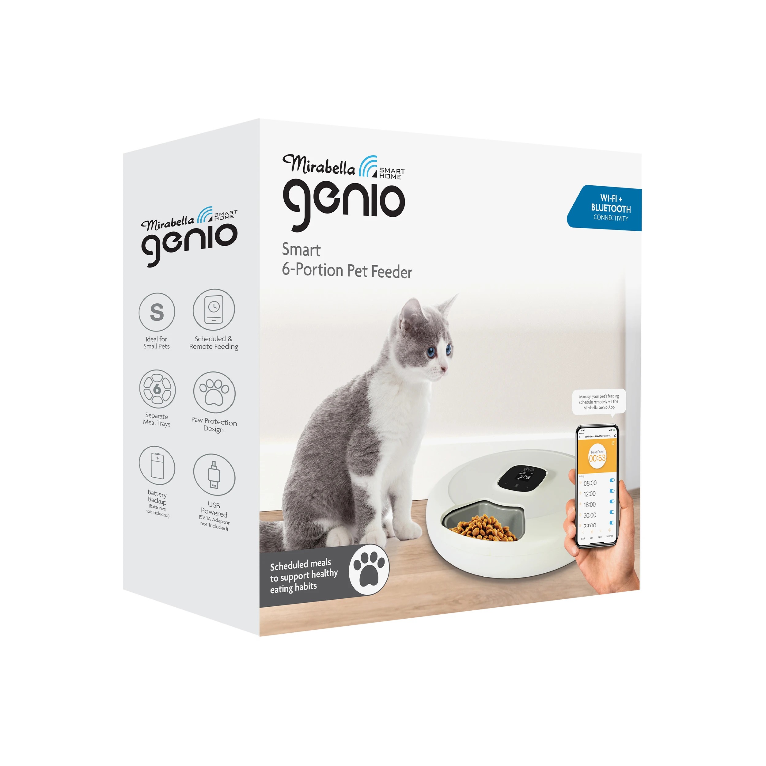9 Mirabella Genio Smart 6-Portion Pet Feeder, 9 of 10