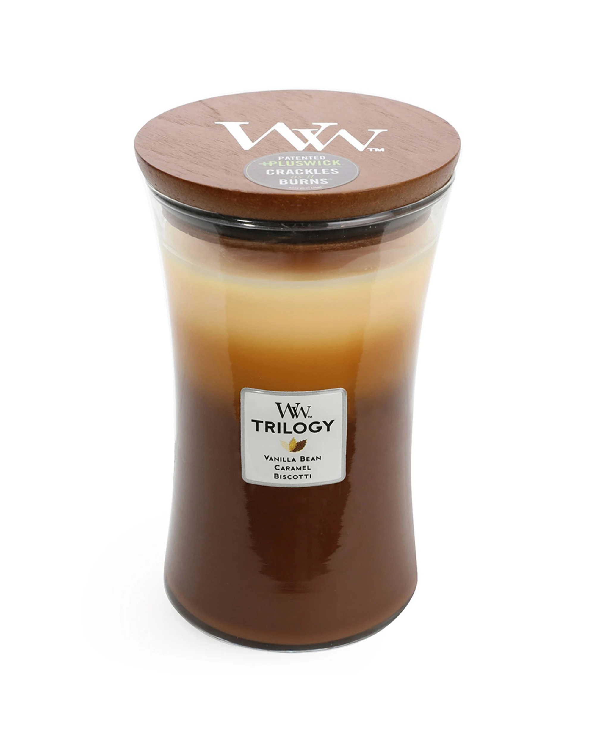 1 Woodwick Scented Soy Wax Candle Cafe Sweets Scented Home Fragrance Large - Brown, 1 of 4