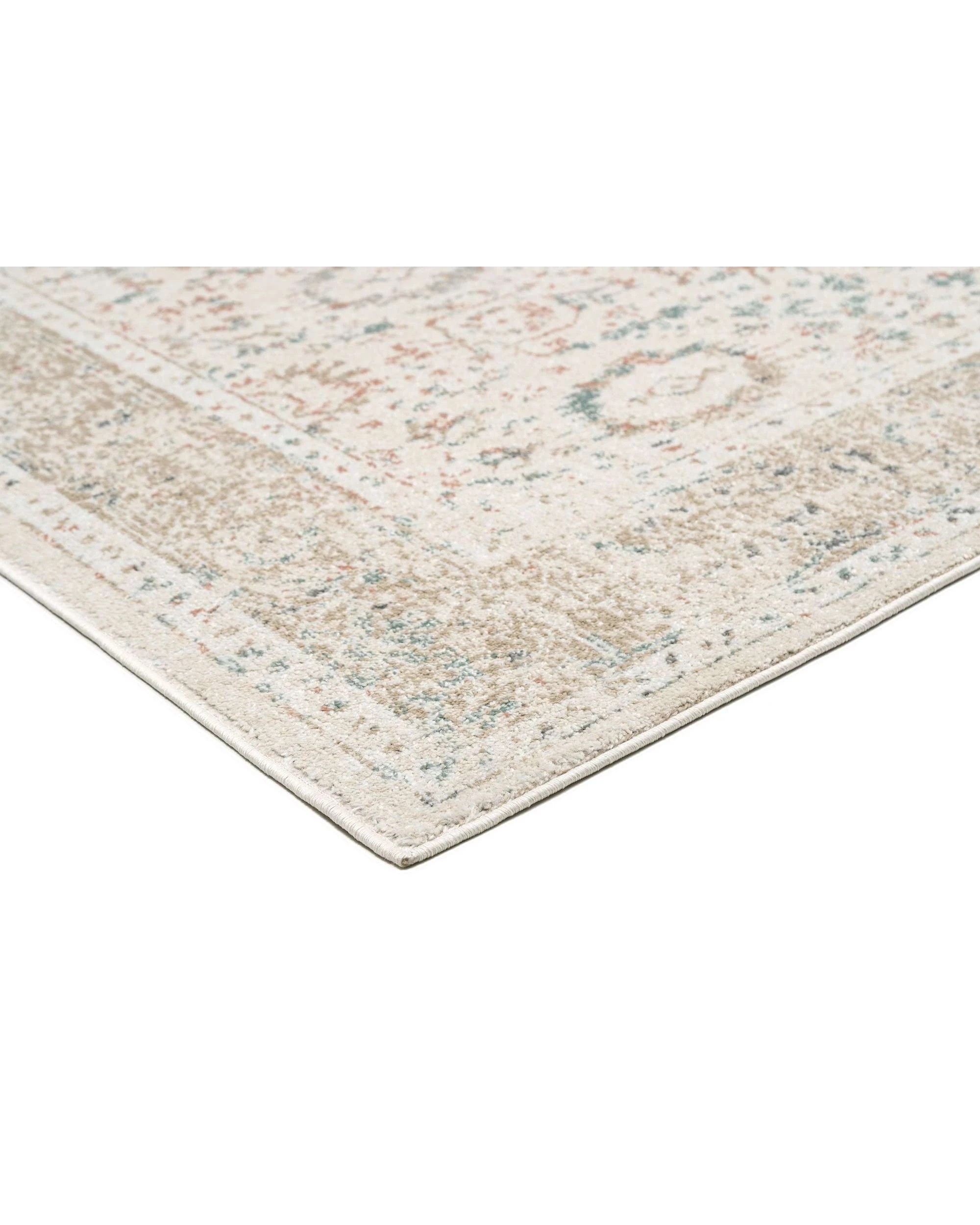 4 Loopsie Seymour Traditional Floral Rug-230cm x 160cm - White, 4 of 7