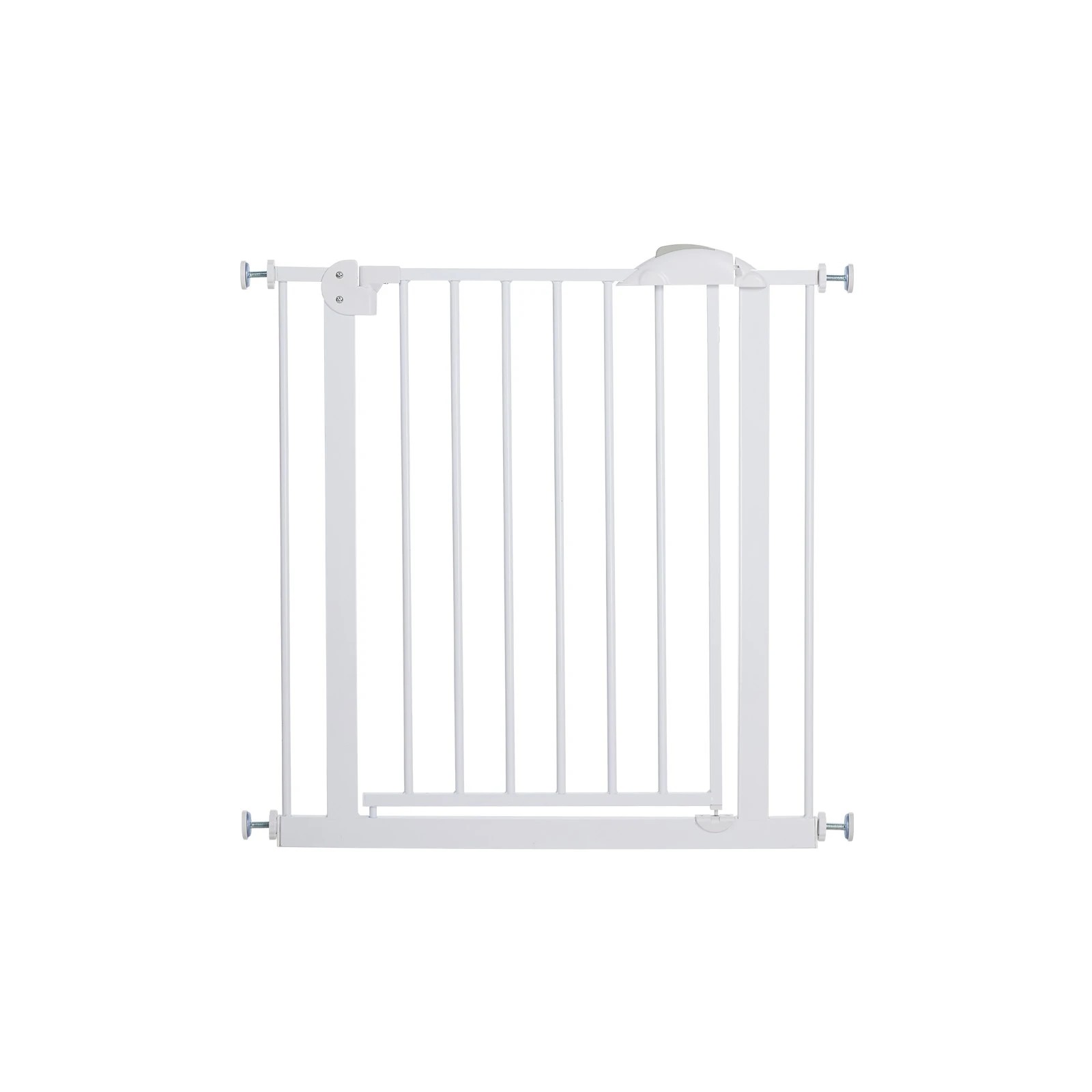 1 Alopet 78cm Retractable Safety Gate Pet Dog Cat Fence Guard Door - White, 1 of 7