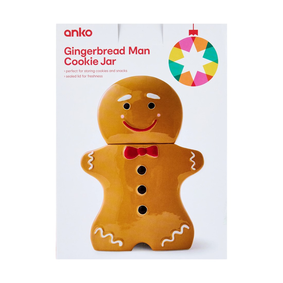 7 Gingerbread Man Cookie Jar, 7 of 7