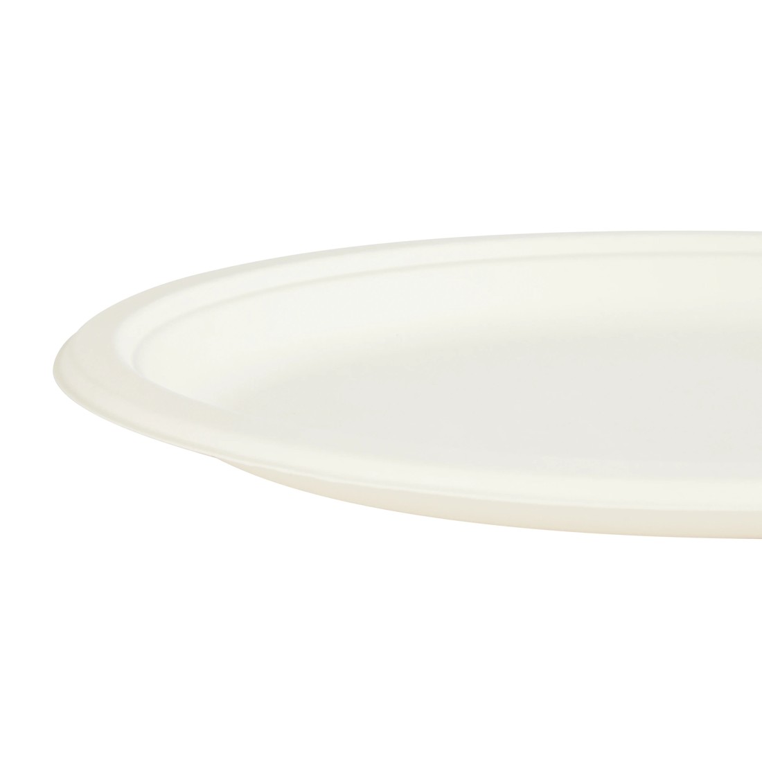 3 50 Piece Sugarcane Pulp Oval Plates, 3 of 4