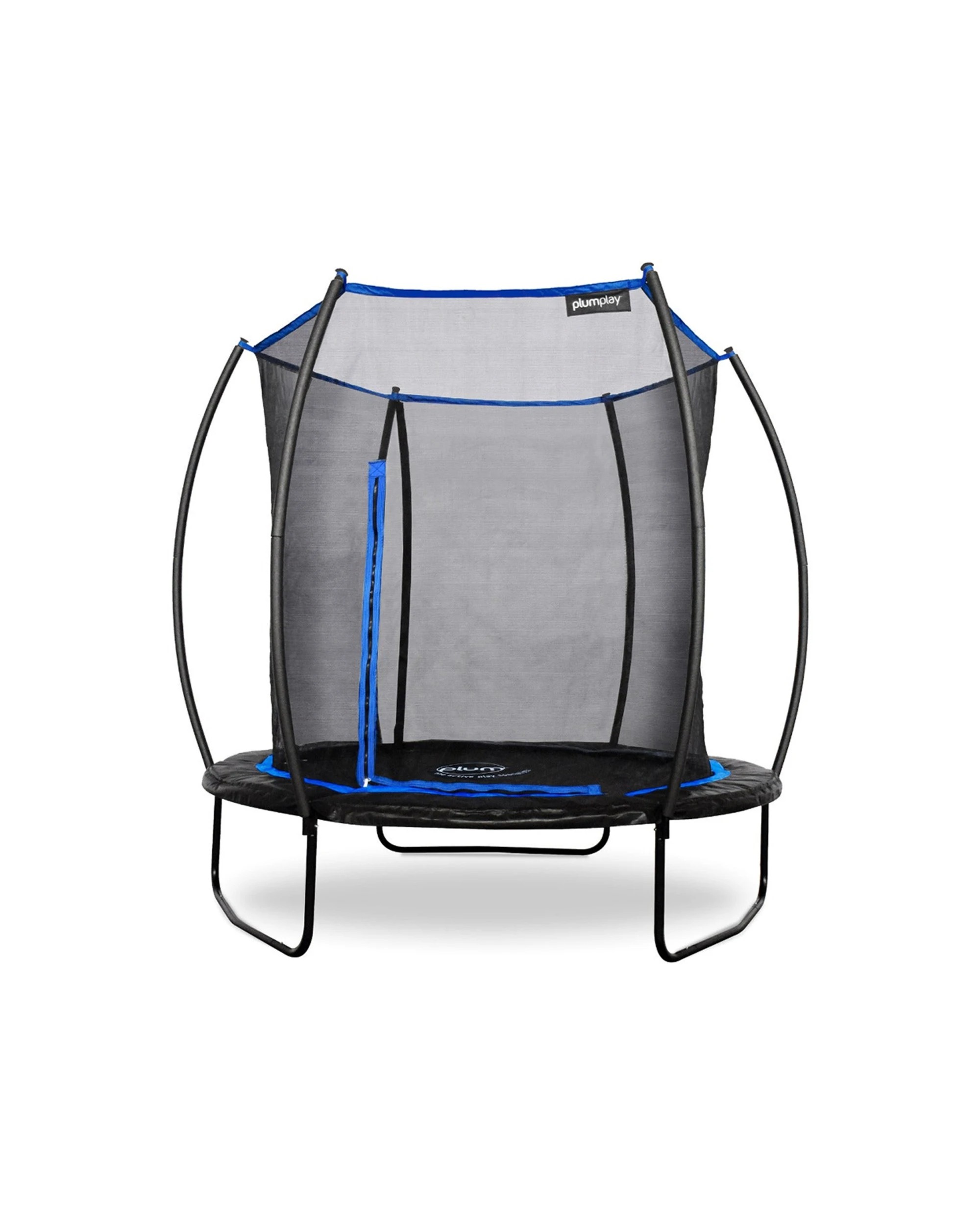 2 Plum Play Au Deluxe Round Trampoline Springsafe Enclosure Ages 6 Plus 8ft - Black, 2 of 3