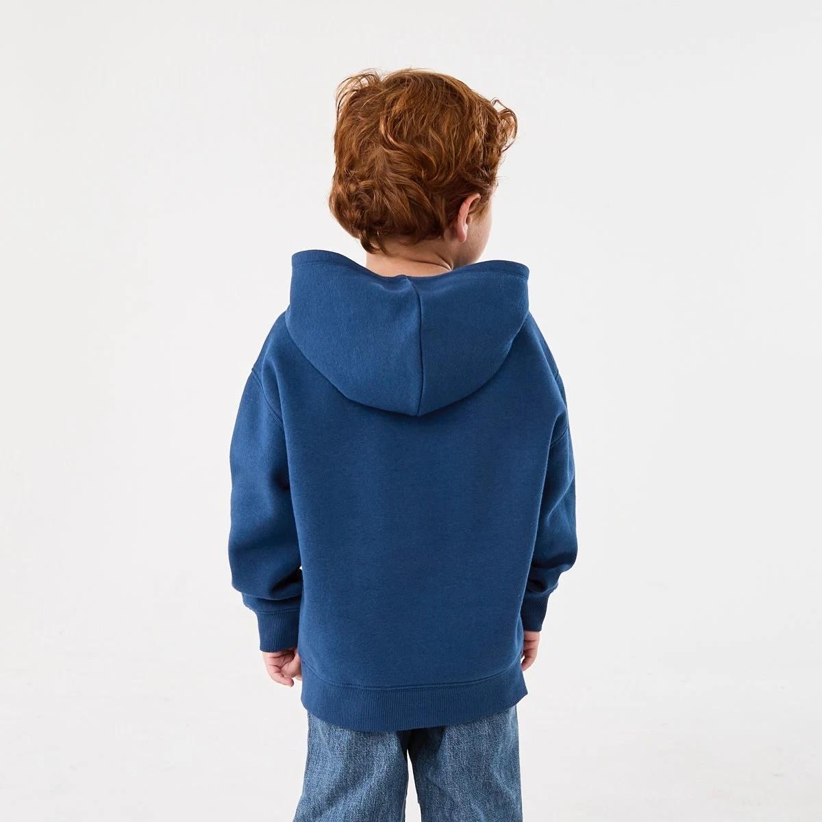 2 Print Hoodie Nvy Bball, 2 of 8