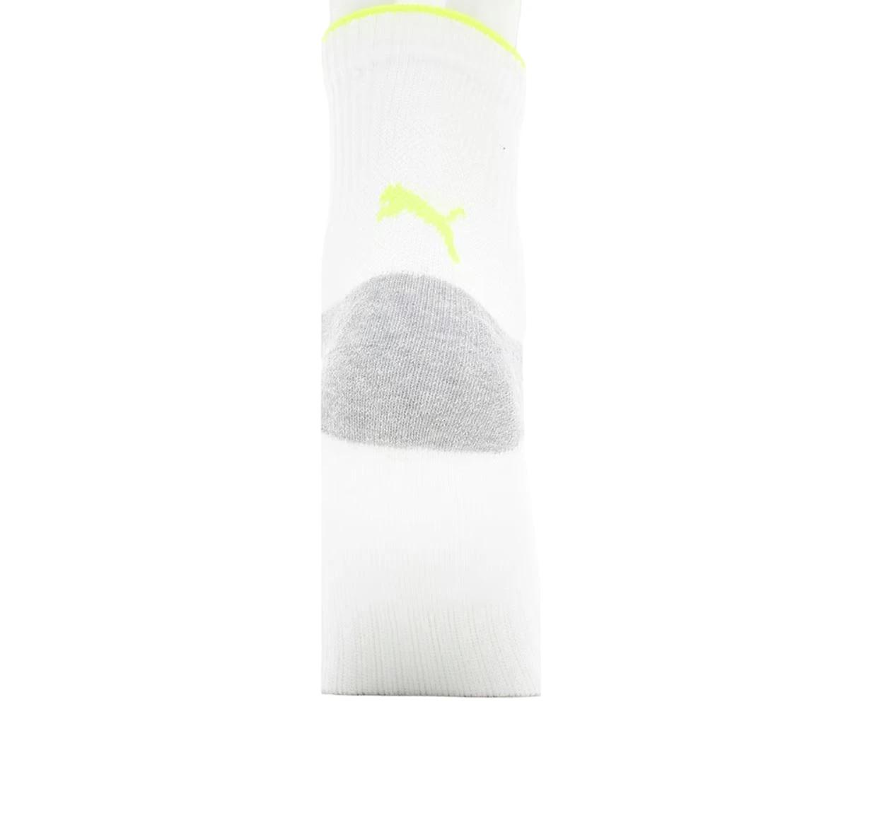 2 Puma 8 Pairs Unisex Performance Training Quarter Crew Socks WHITE, 2 of 6