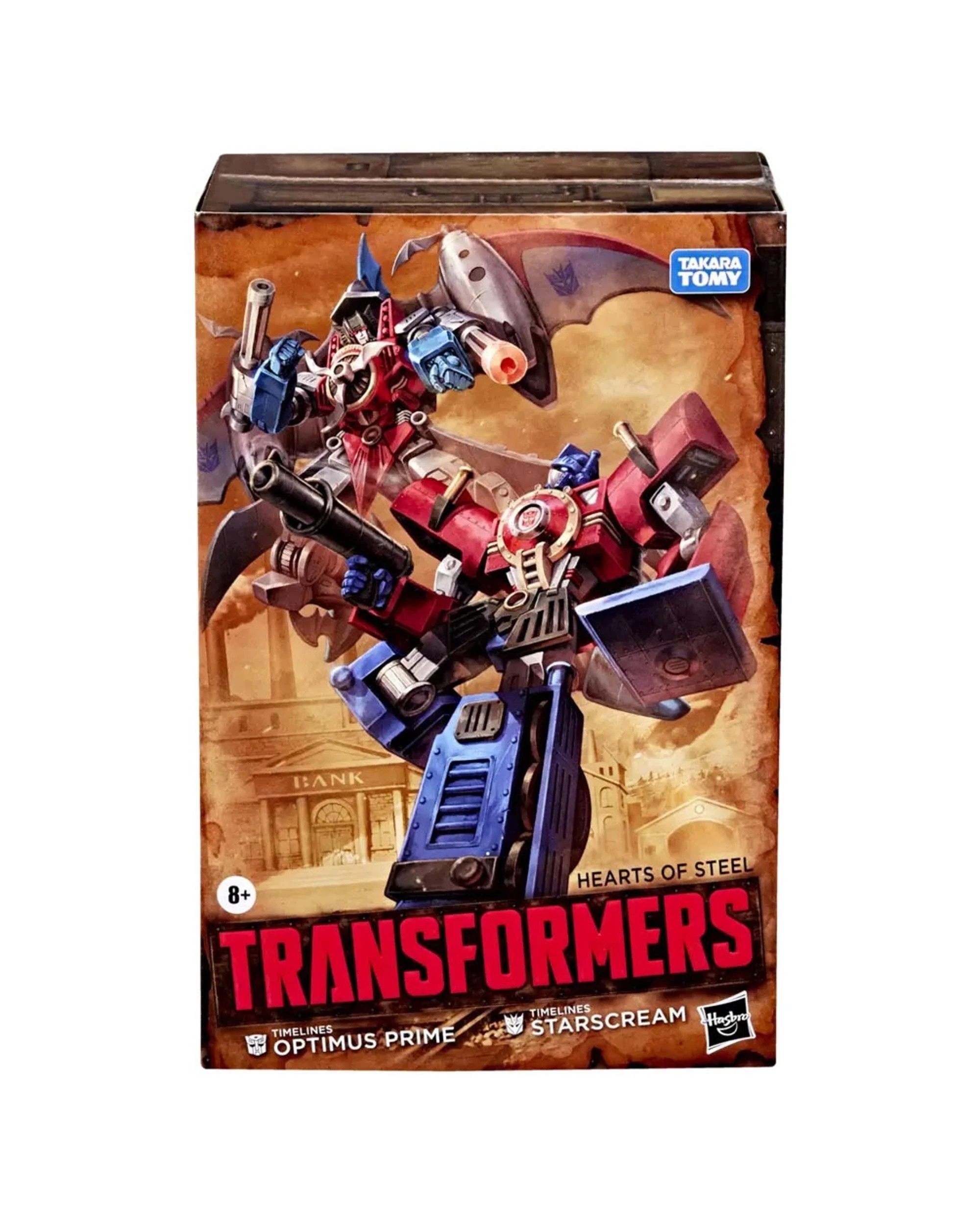 3 Transformers Timelines Comic Edition Optimus Prime and Starscream, 3 of 6