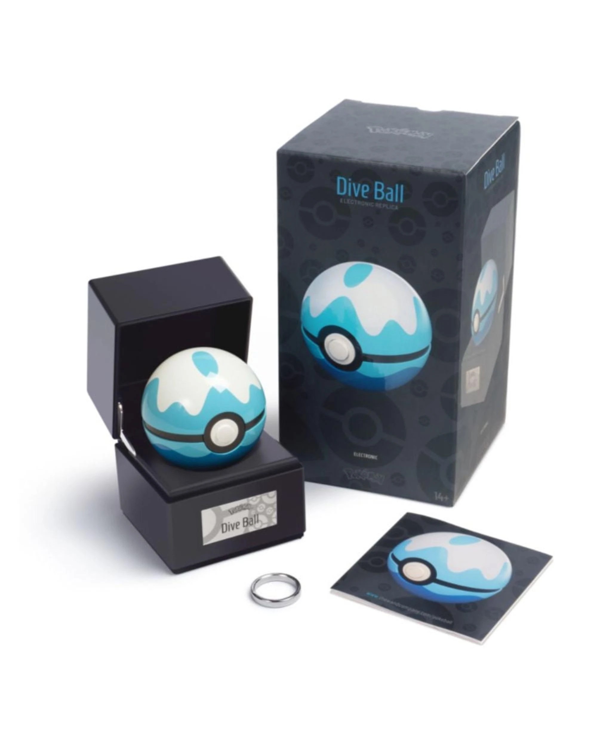4 Pokemon Life Size 1:1 Scale Dive Ball Die Cast Prop Replica, 4 of 6