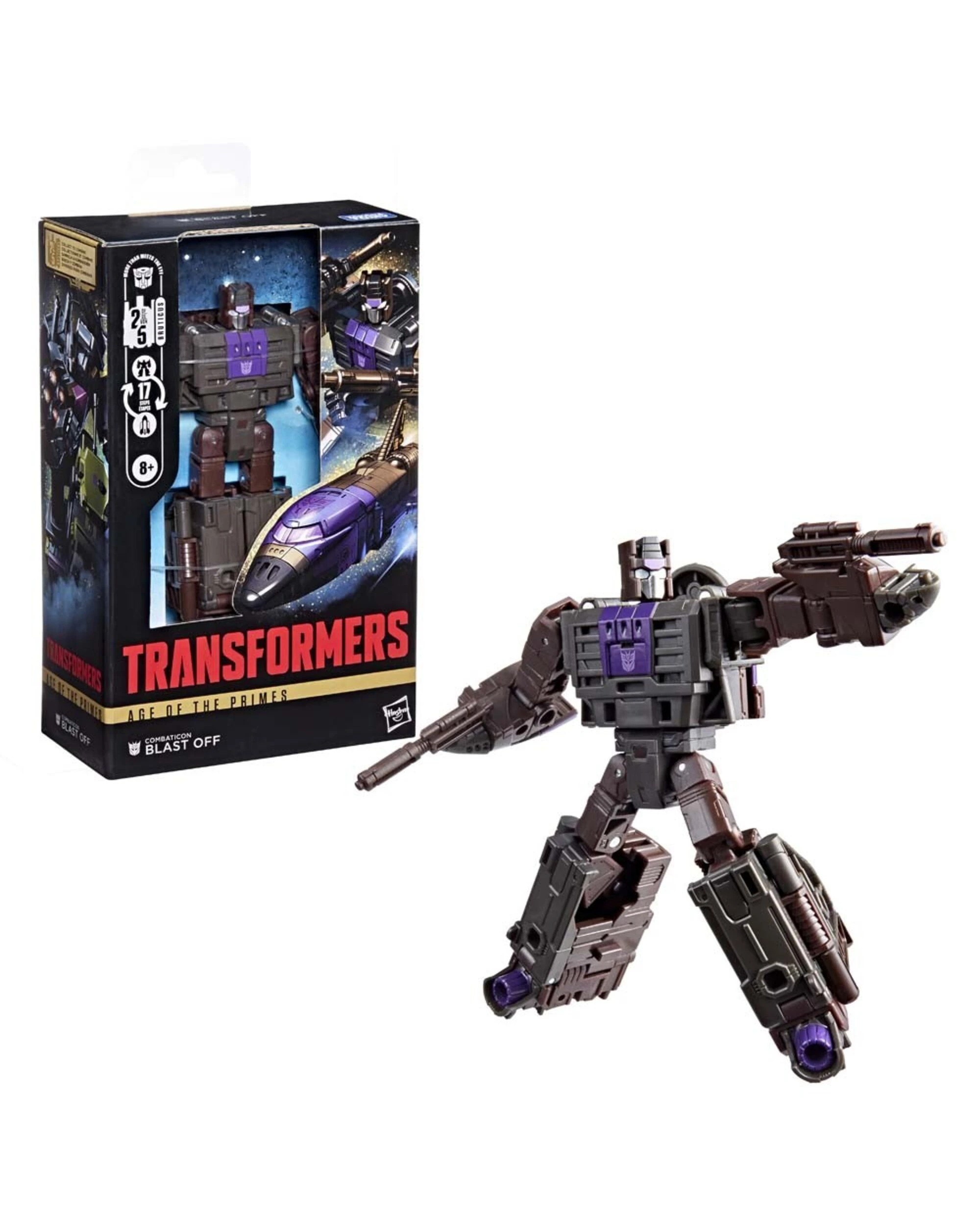 3 Transformers - Age of the Primes Deluxe Class Blast Off Action Figure, 3 of 4