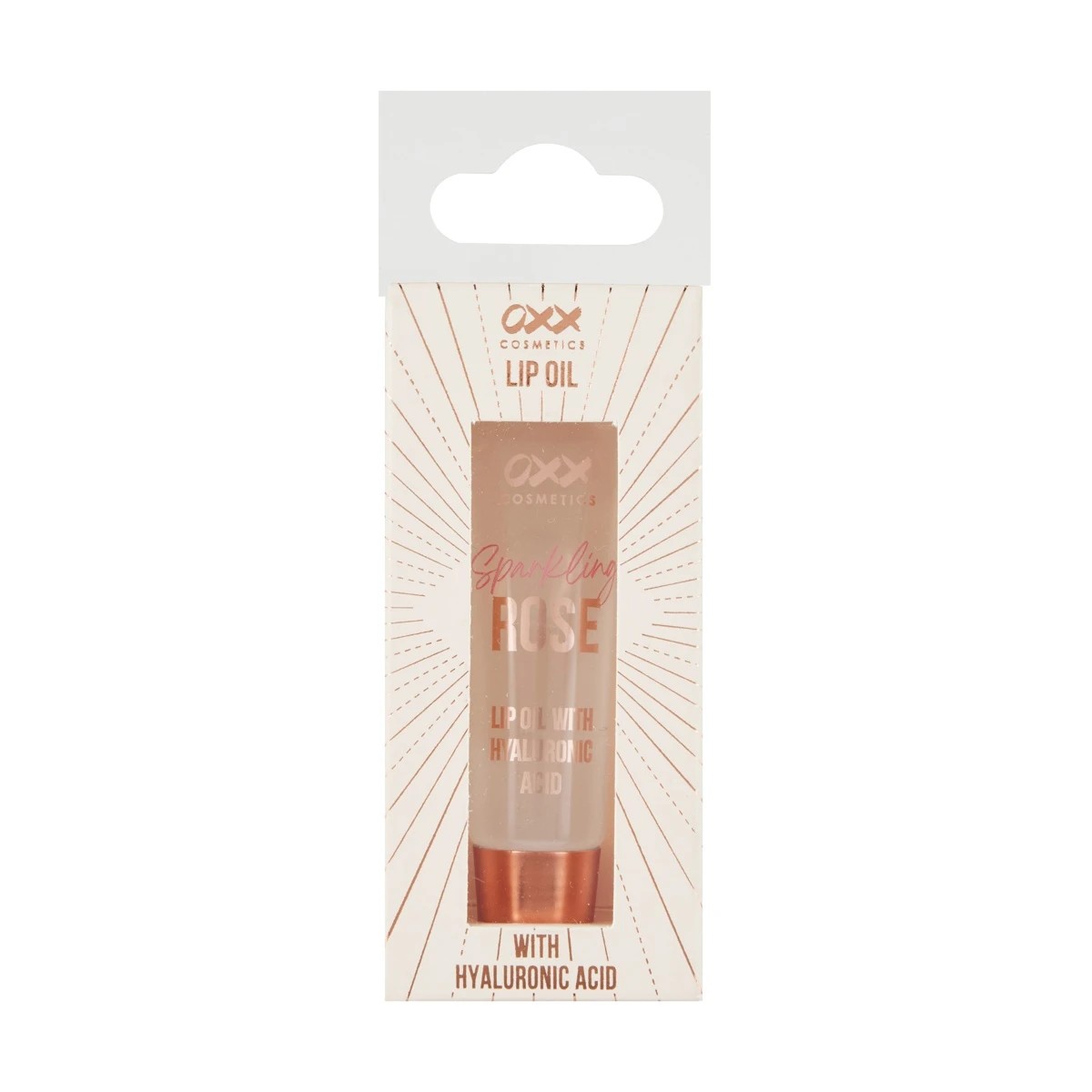 1 OXX Cosmetics Sparkling Rose Lip Oil - Hyaluronic Acid, 1 of 7