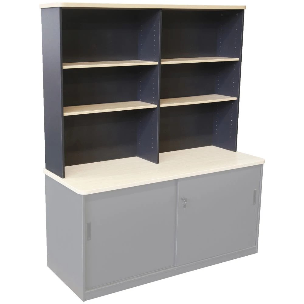 4 Toro Hutch 1500mm Grey Cabinets Cupboards, Lockers and Credenzas, 4 of 5