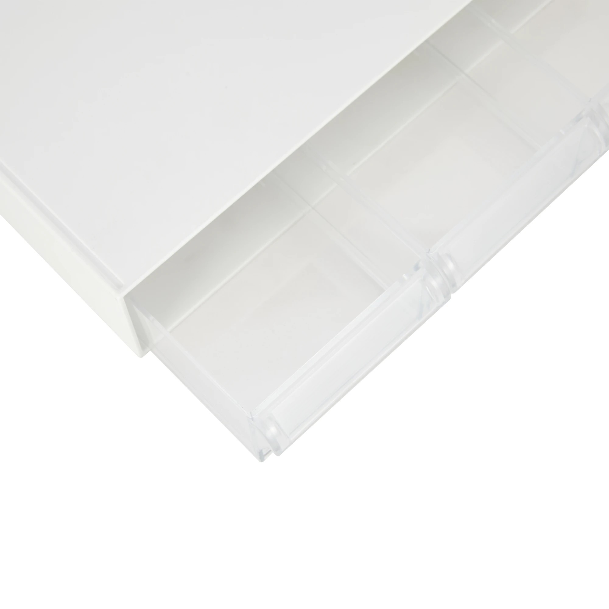 6 Stackable Drawers - White, 6 of 8