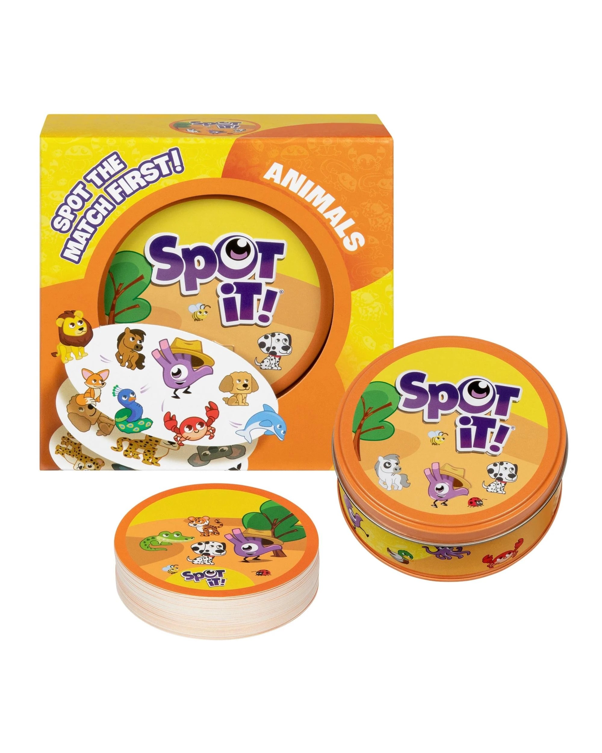 2 Spot It Animals - Refresh -  Card Game, 2 of 8