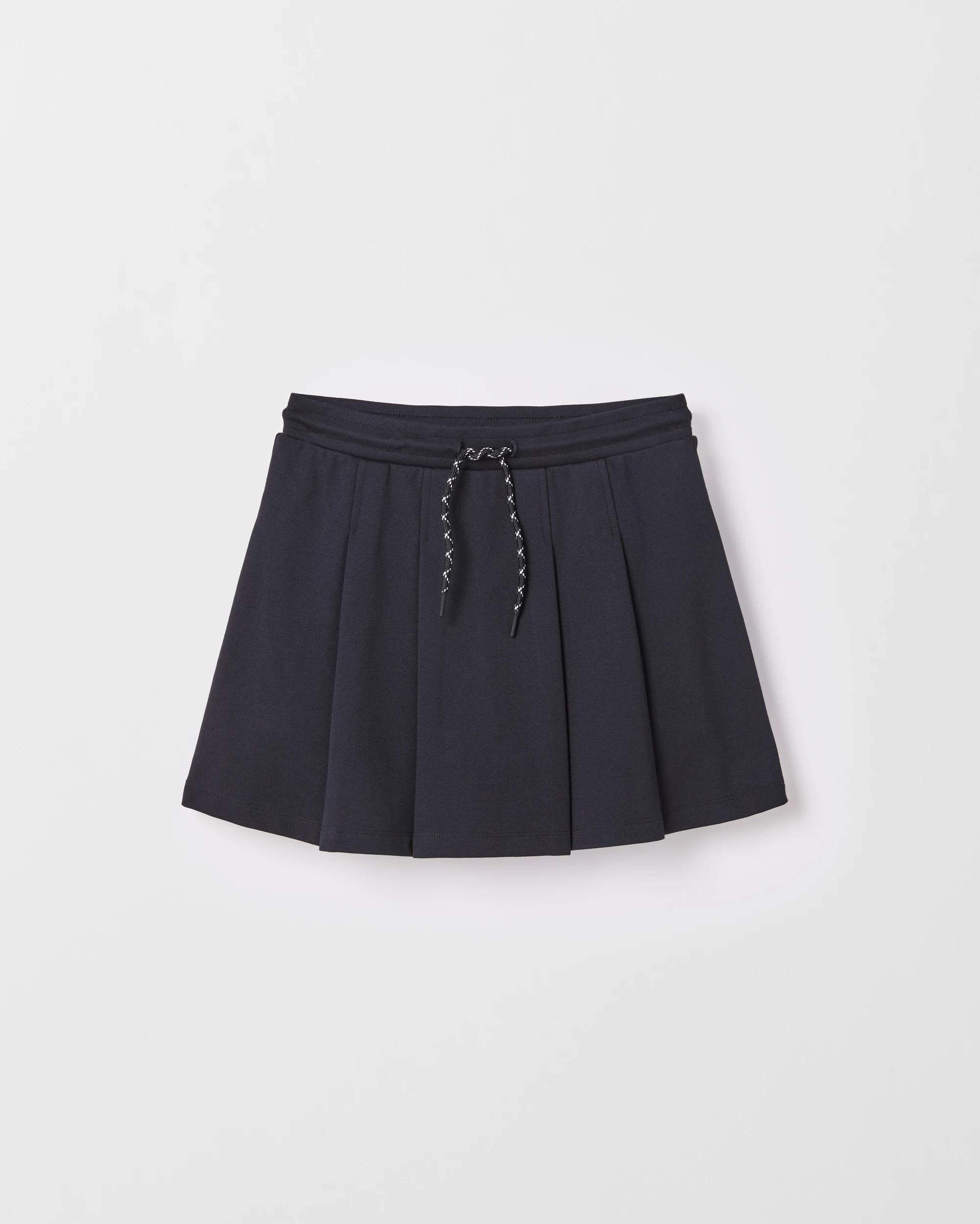 1 Target Kids Fleece Pleat Mini Skort BLACK, 1 of 2