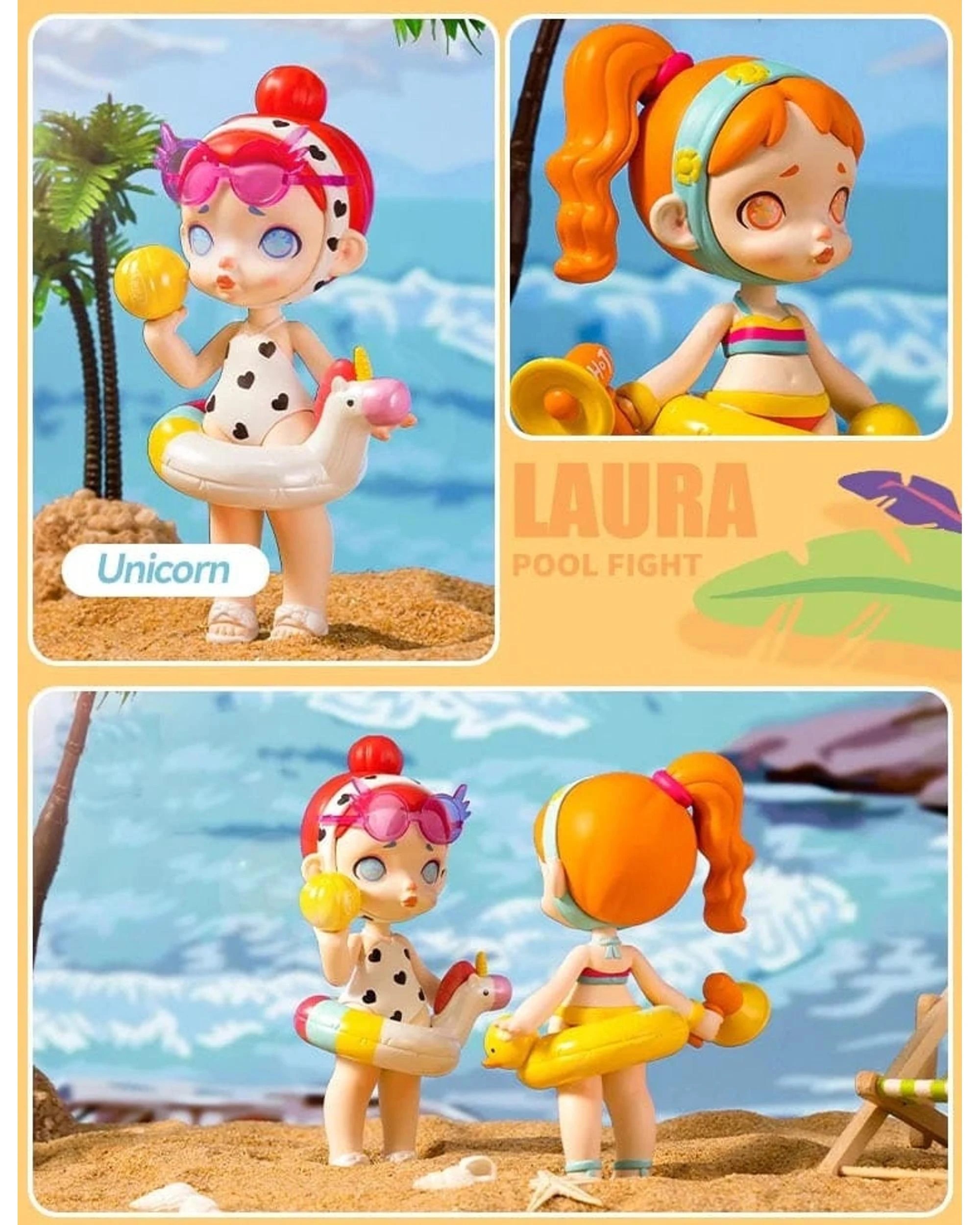 6 ToyCity Laura Pool Fight Figure Blind Box, 6 of 10