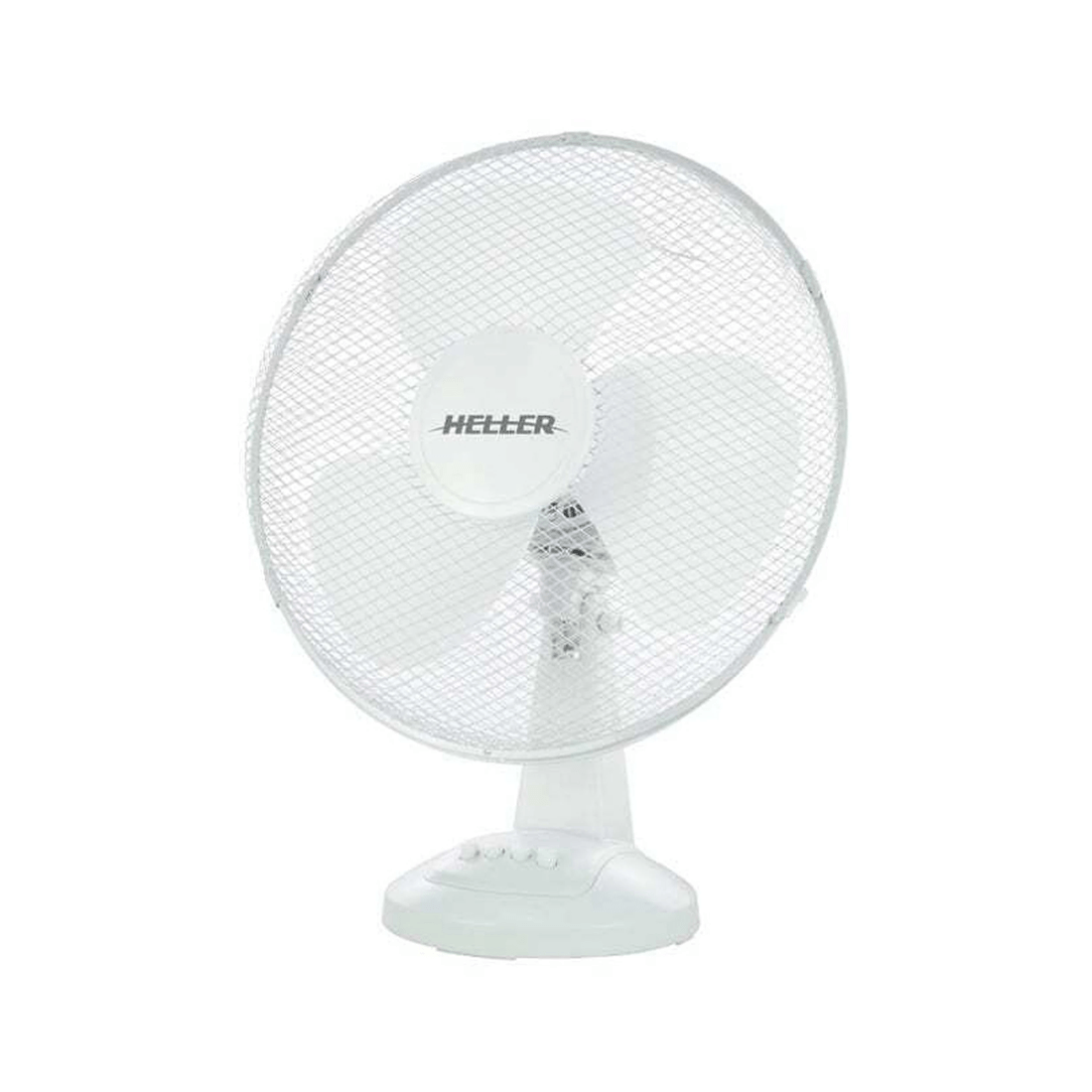 3 Heller 40cm Adjustable Cooling Air Home/office Desk Tilting Fan 40w - White, 3 of 3