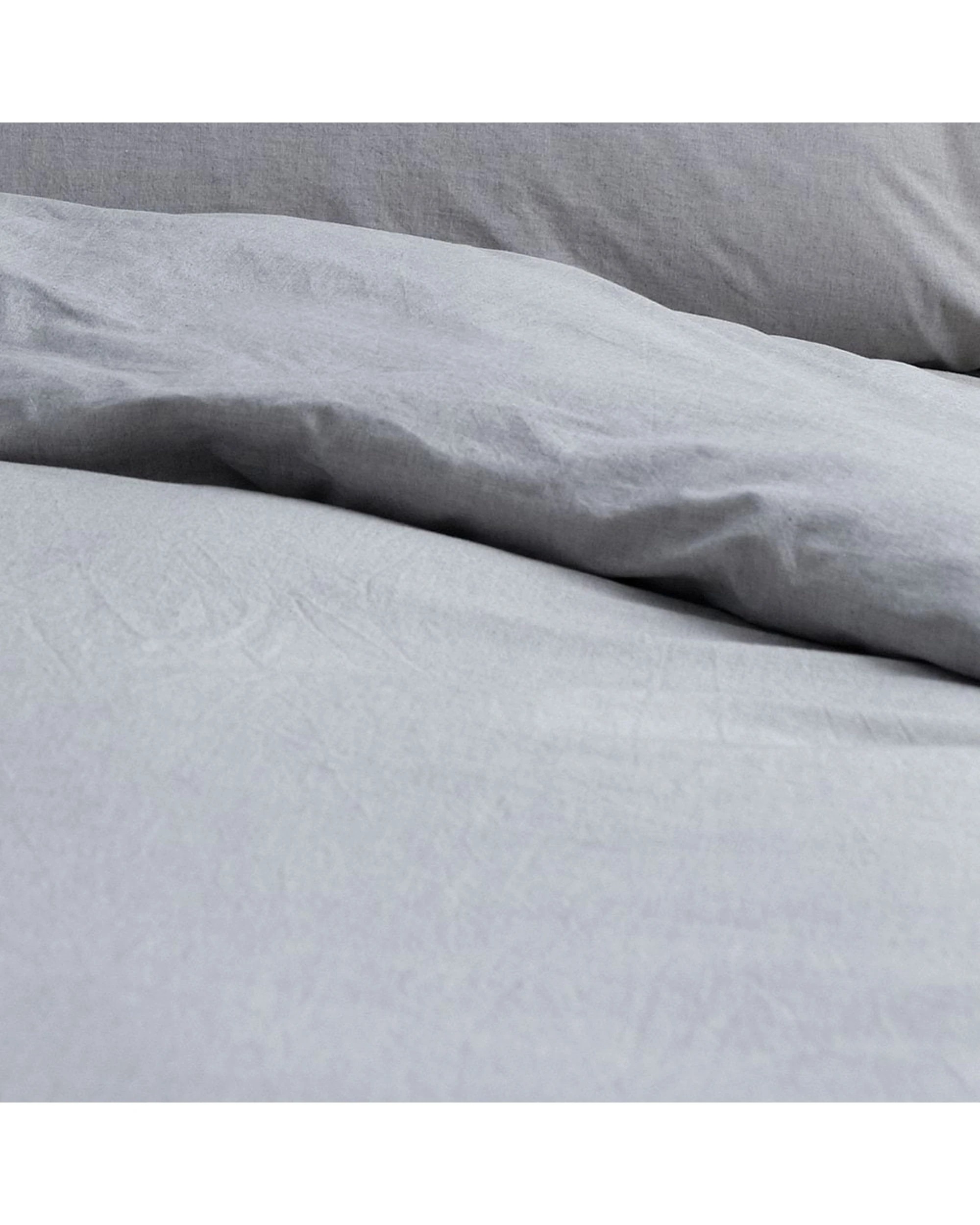 2 Canningvale Vintage Quilt Cover Set 100 Percent Cotton Smokey - Queen Bed - Grey, 2 of 4