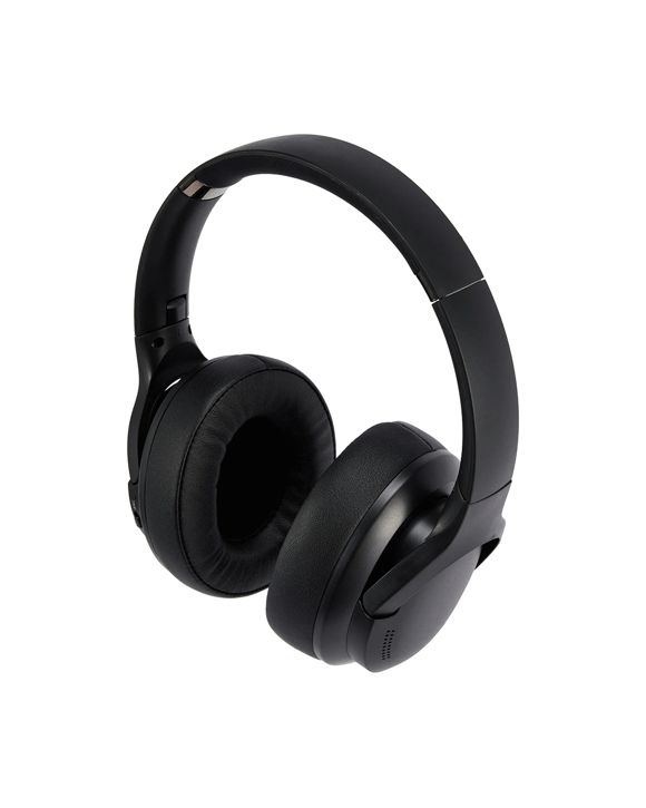 Bluetooth Over-Ear Noise Cancelling Headphones - Black