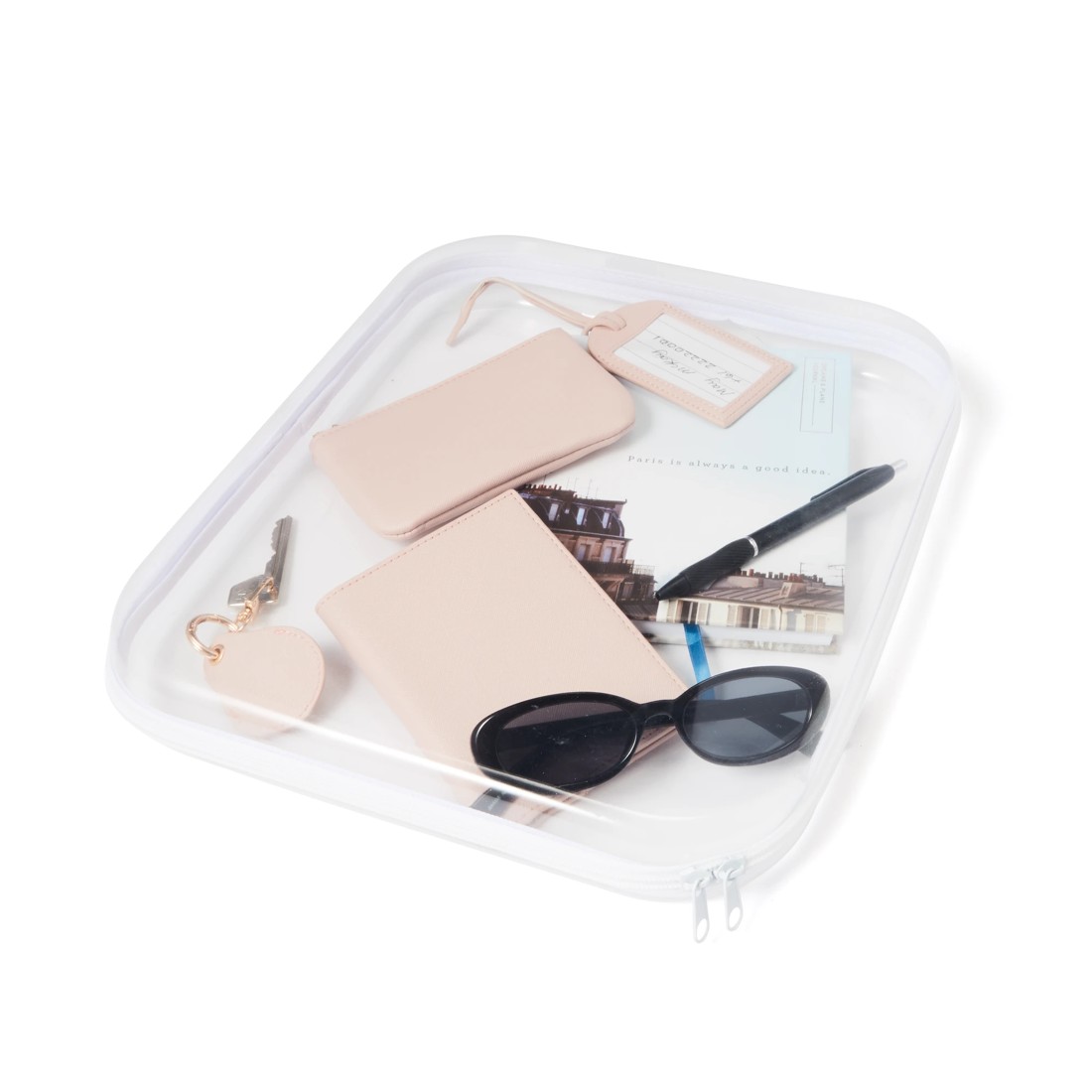 3 Clear Hard Case Packing Cube - Large, 3 of 10