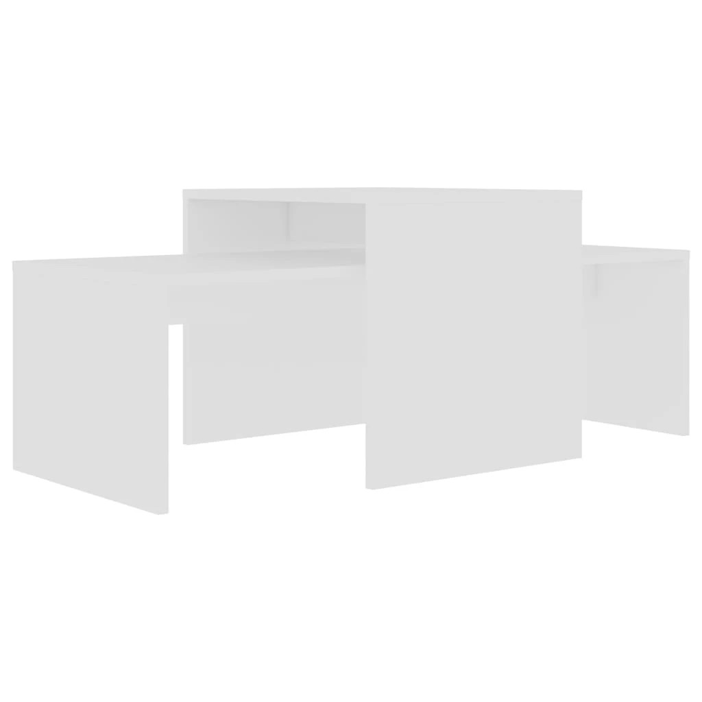 1 Vidaxl Coffee Table Coffee Table, Coffee Tables - White, 1 of 7